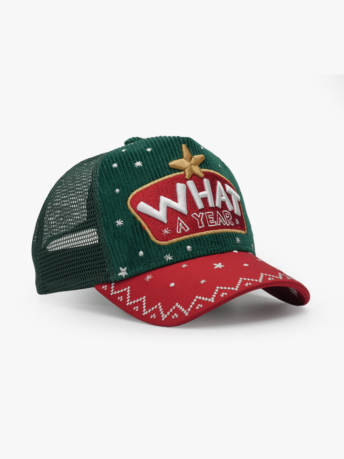 Trucker Hat - Urban Collection - What a Year - Yeşil