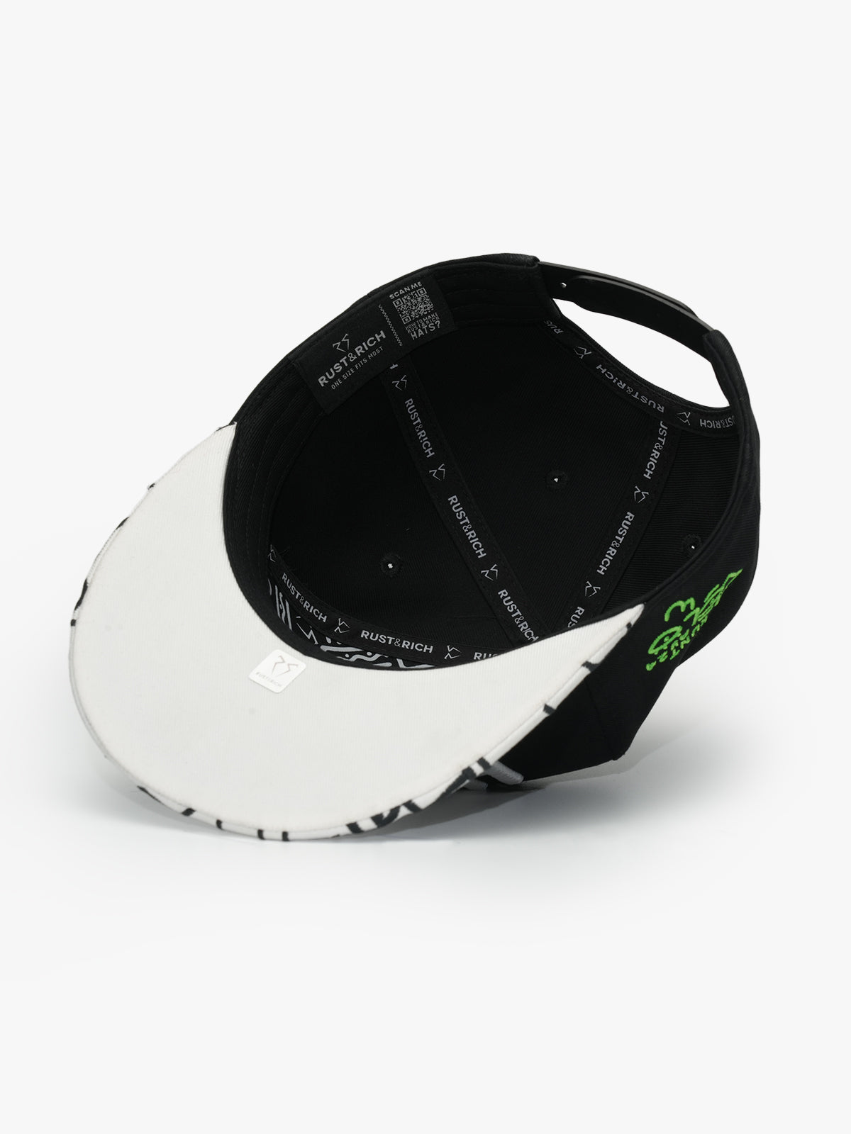 Snapback Cap - Art Collection - Doodle - Siyah