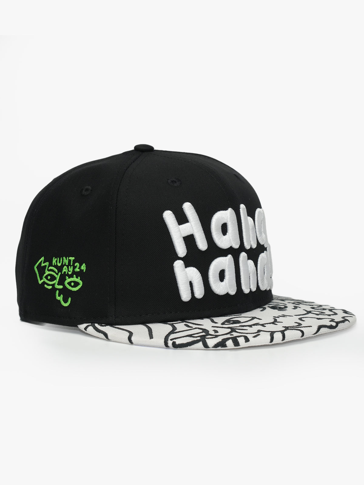 Snapback Cap - Art Collection - Doodle - Siyah