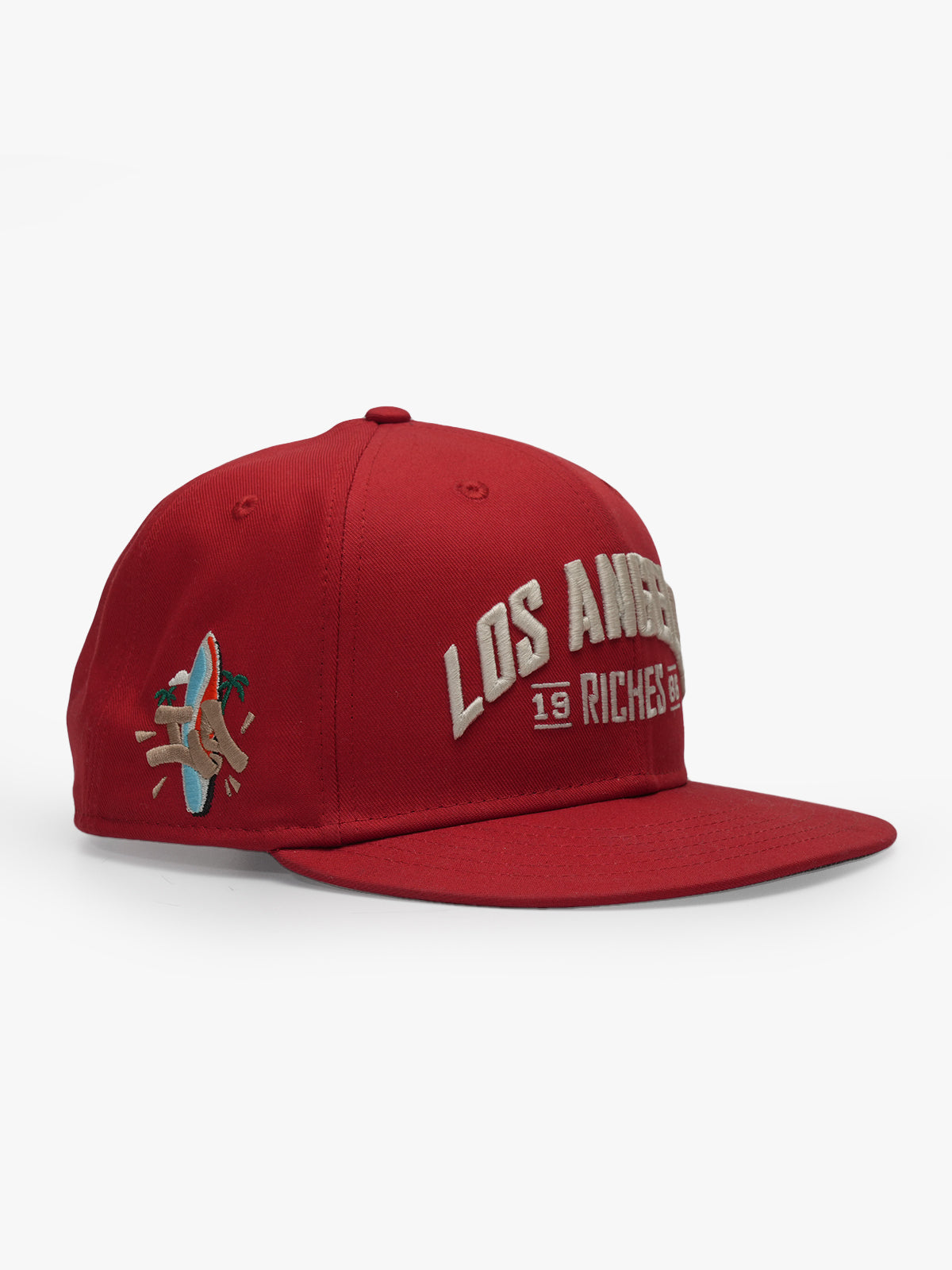 Snapback Cap - City's Collection - Los Angeles - Kırmızı