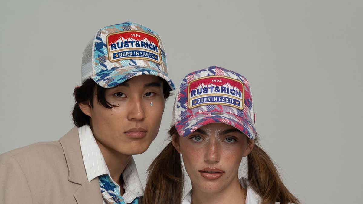 Trucker Hat - Urban Collection - Born In Earth - Mavi