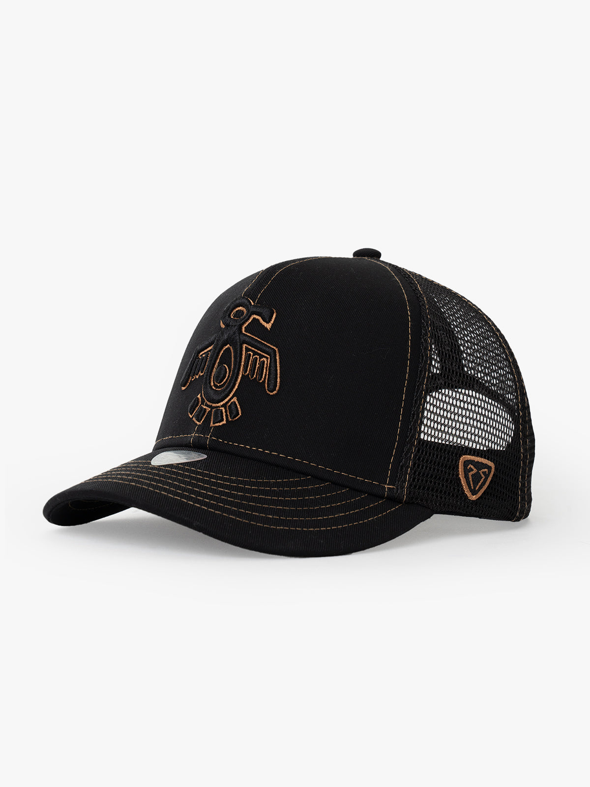 Baseball Cap - The Indians Collection - Red Indian - Siyah/Altın