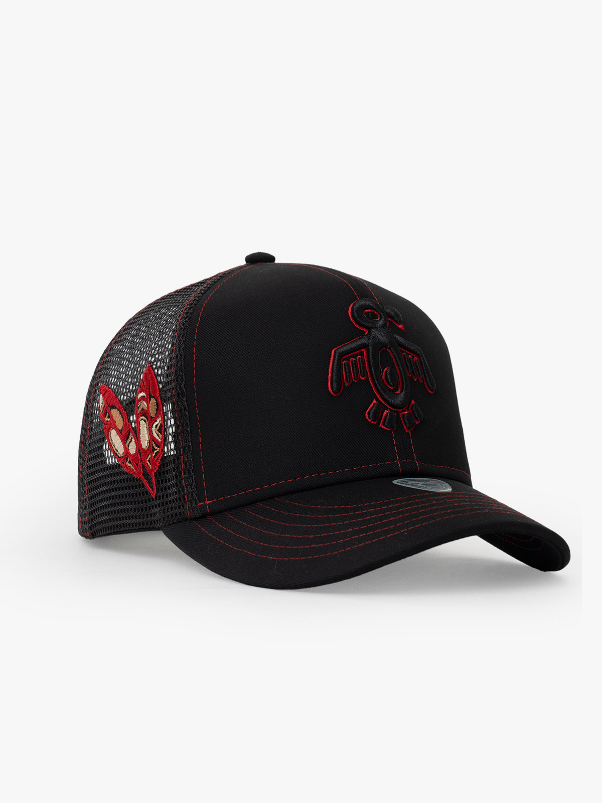 Baseball Cap - The Indians Collection - Red Indian - Siyah/Kırmızı