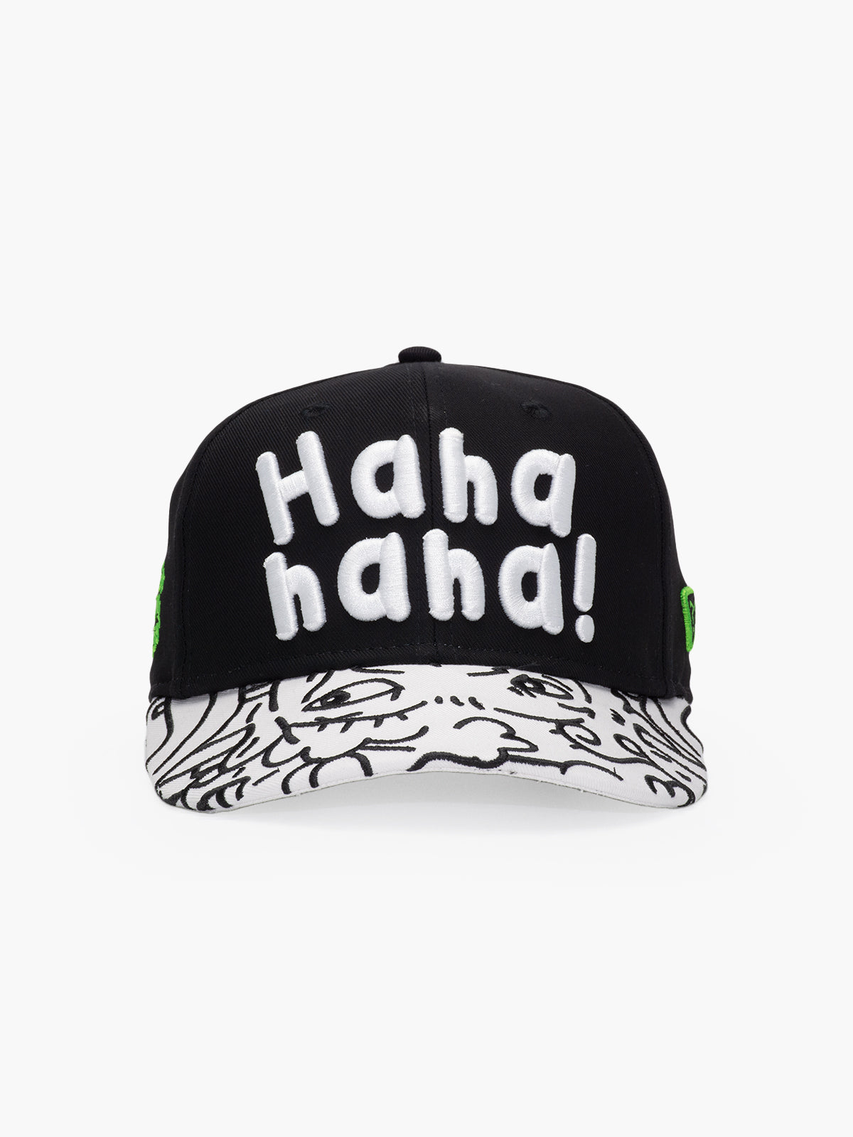 Baseball Cap - Curved Visor - Art Collection - Doodle - Siyah