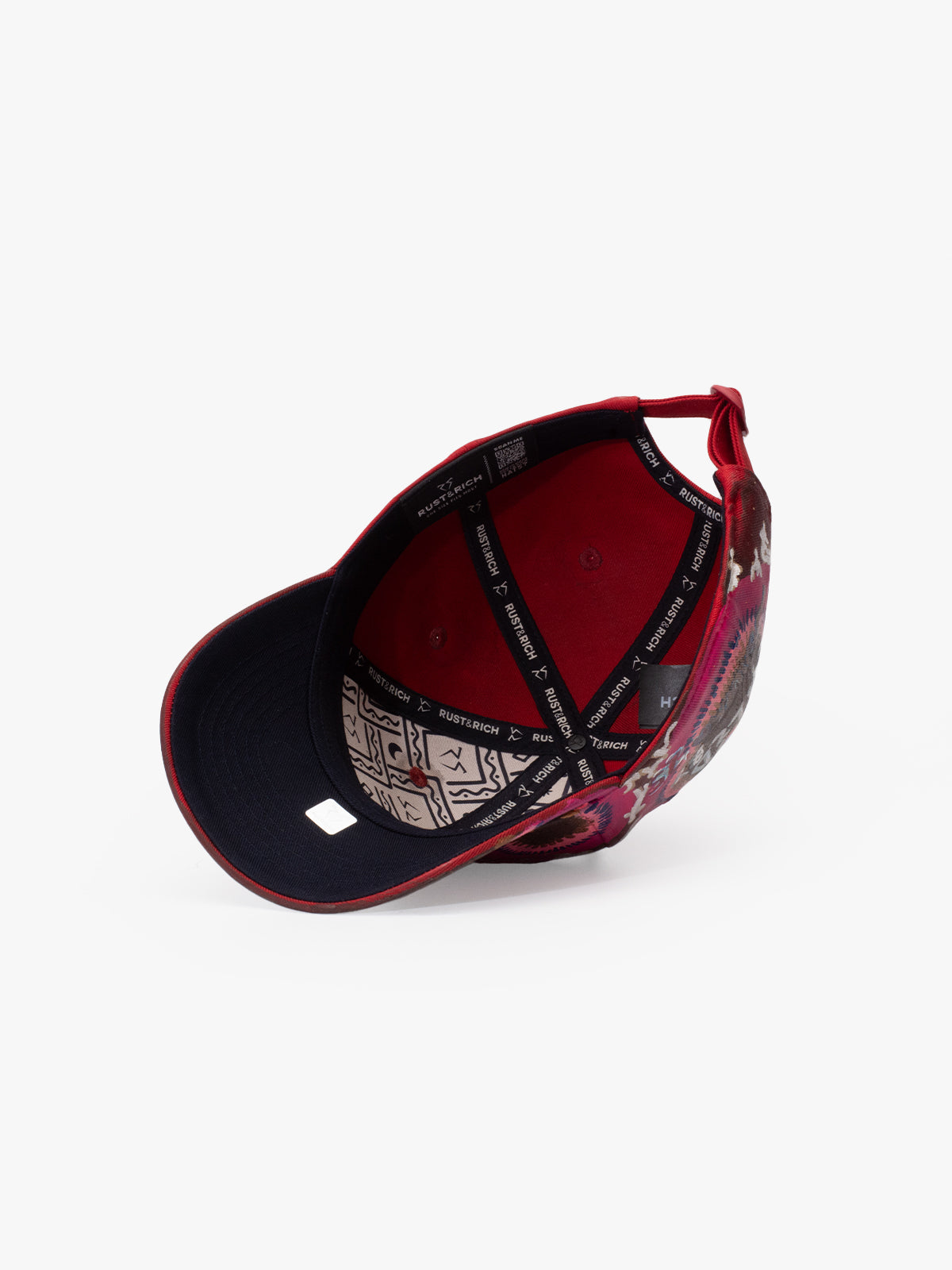 Baseball Cap - Art Collection - Upcycling - Bordo
