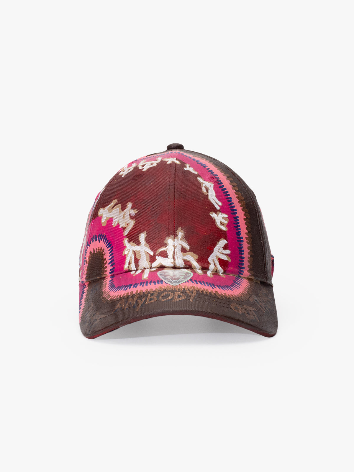 Baseball Cap - Art Collection - Upcycling - Bordo
