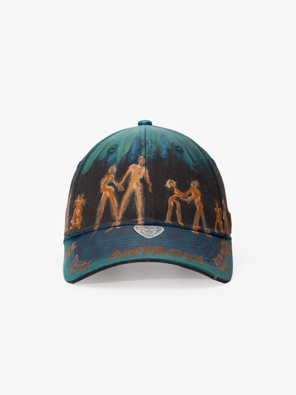 Baseball Cap - Art Collection - Upcycling - Petrol