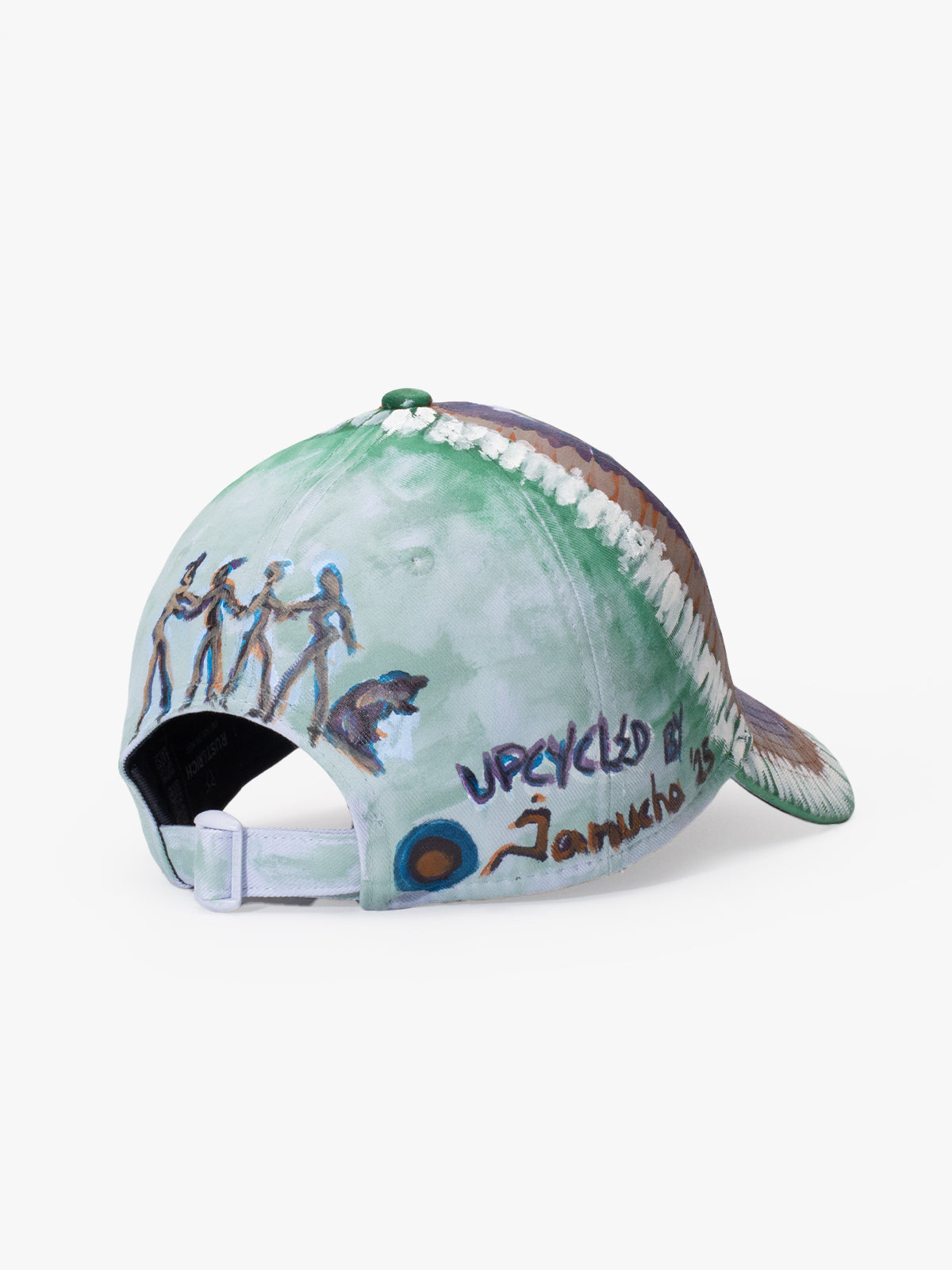Baseball Cap - Art Collection - Upcycling - Mint Yeşili