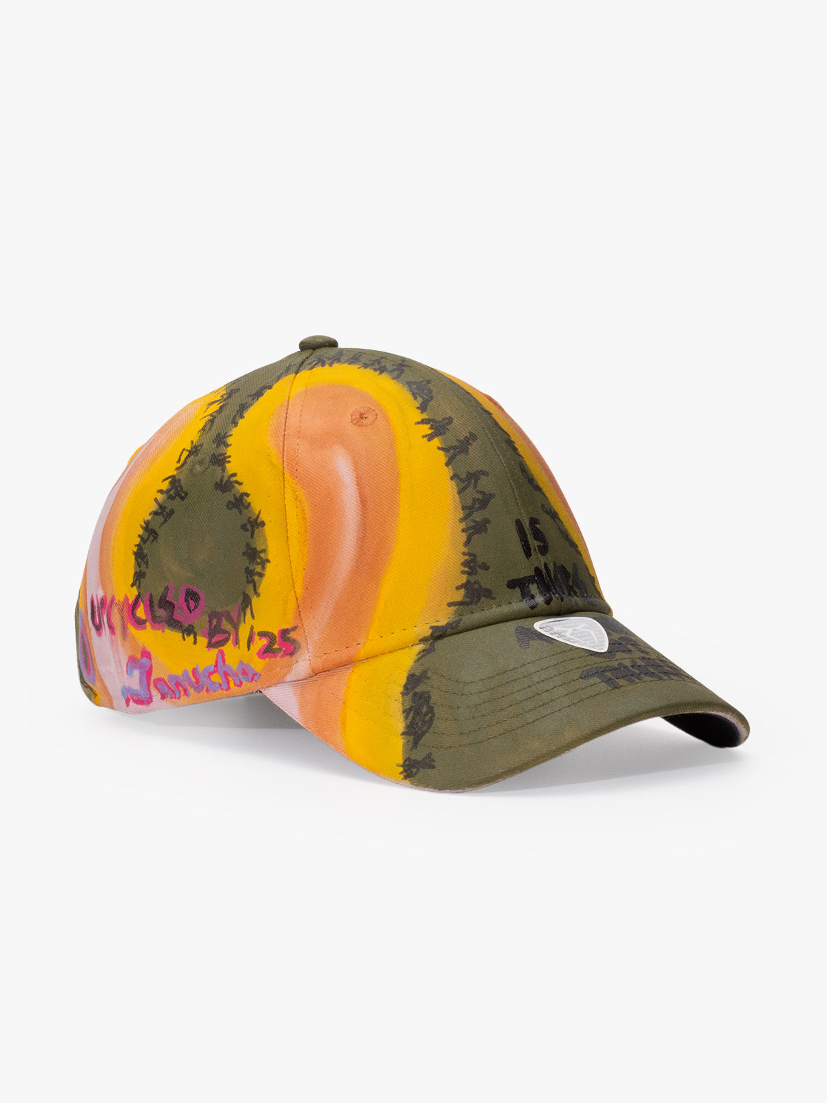 Baseball Cap - Art Collection - Upcycling - Haki