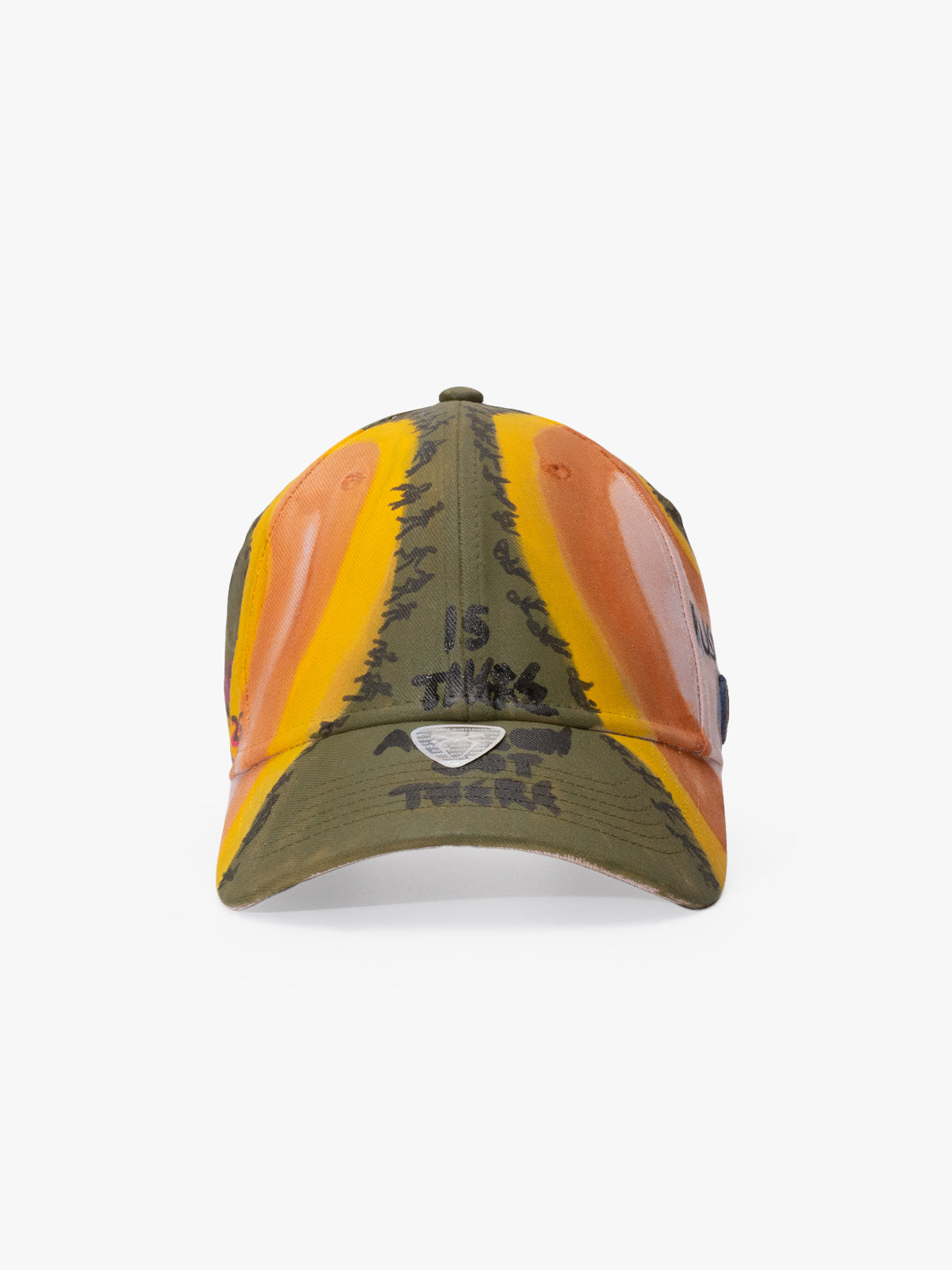 Baseball Cap - Art Collection - Upcycling - Haki