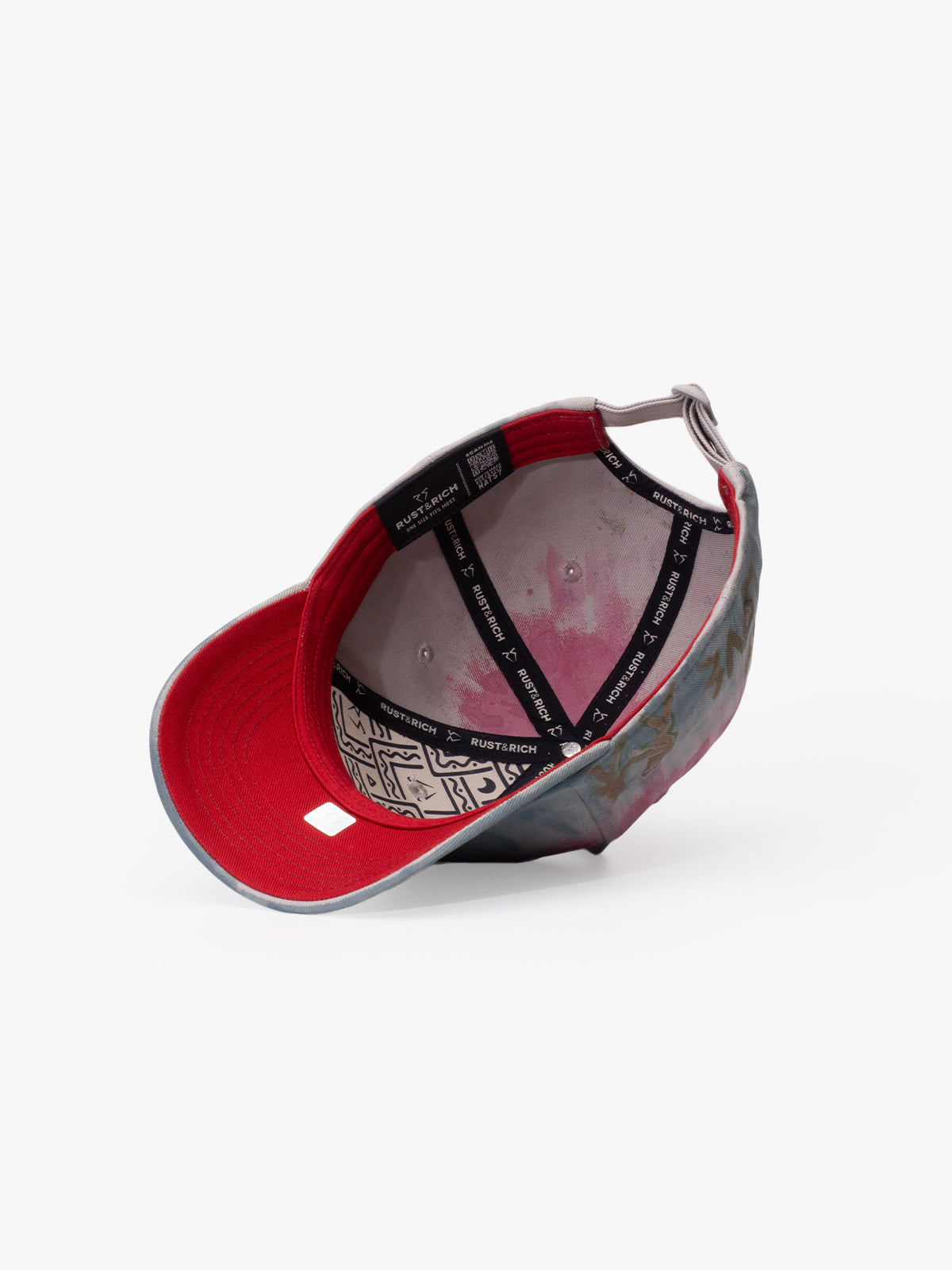 Baseball Cap - Art Collection - Upcycling - Bordo
