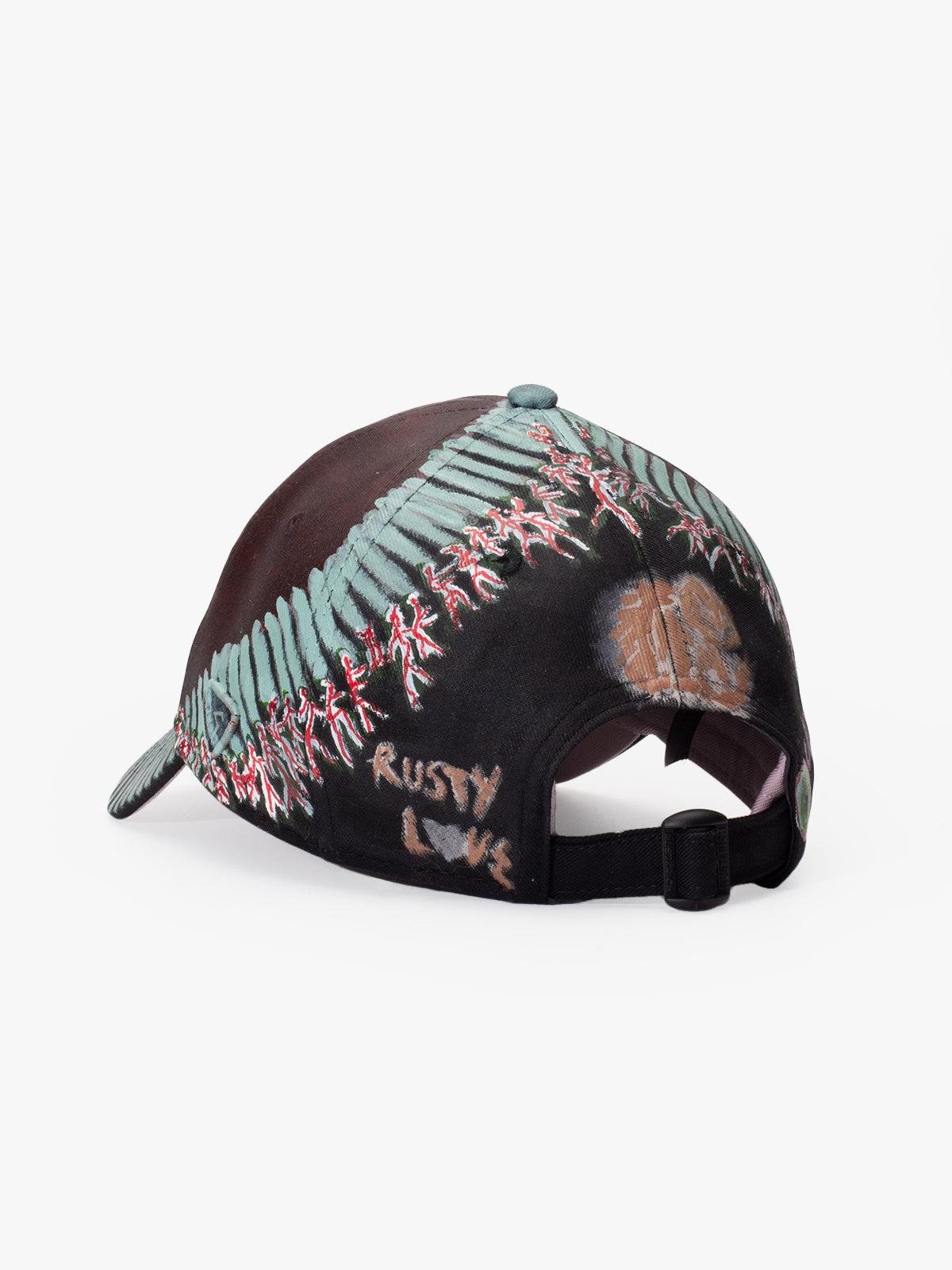 Baseball Cap - Art Collection - Upcycling - Kahverengi