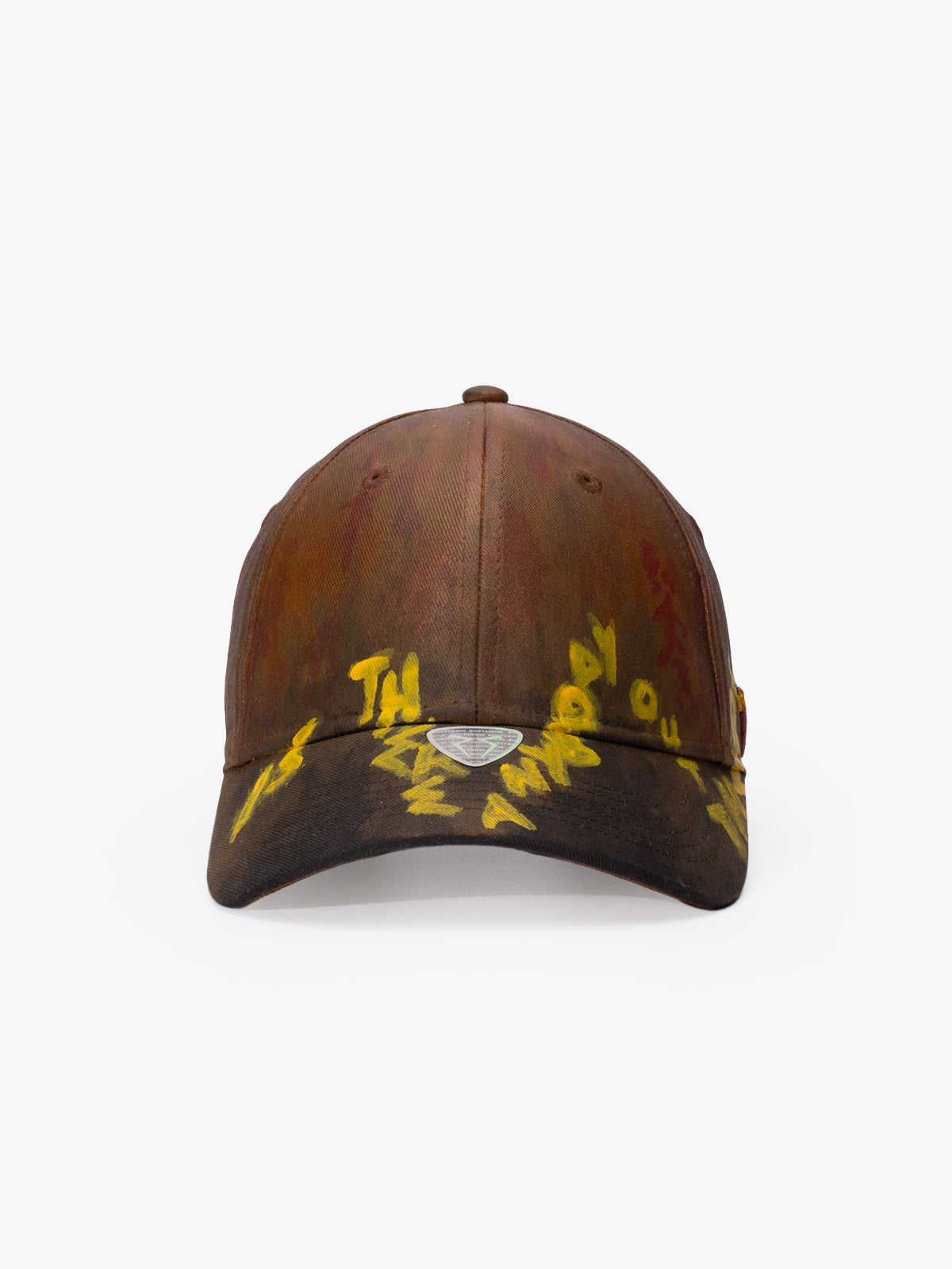 Baseball Cap - Art Collection - Upcycling - Kahverengi
