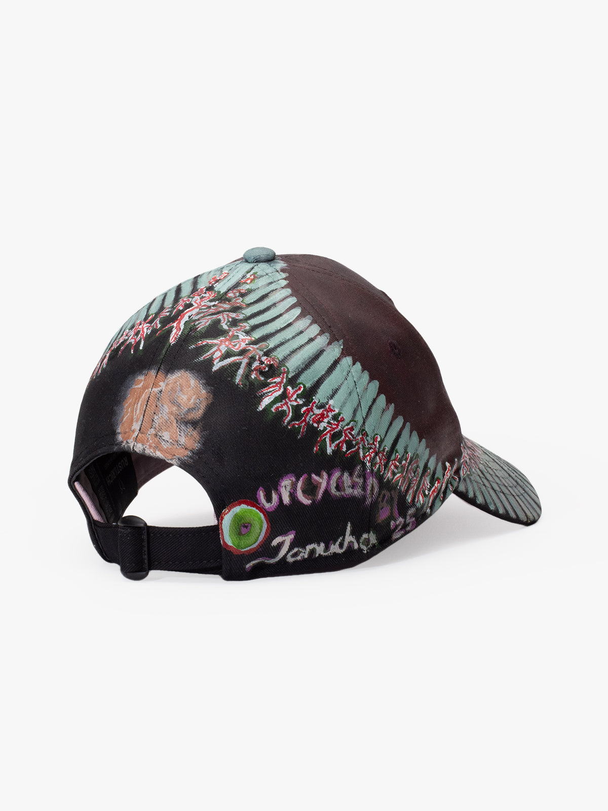 Baseball Cap - Art Collection - Upcycling - Kahverengi