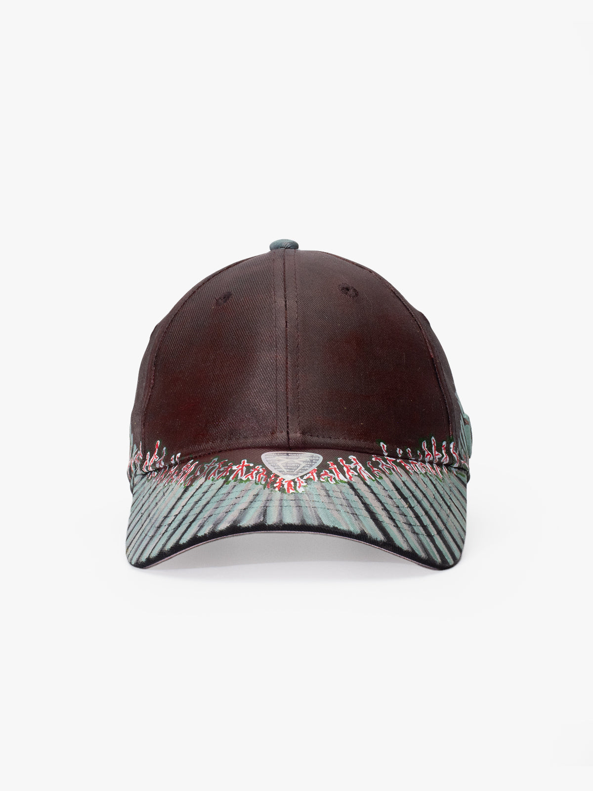 Baseball Cap - Art Collection - Upcycling - Kahverengi