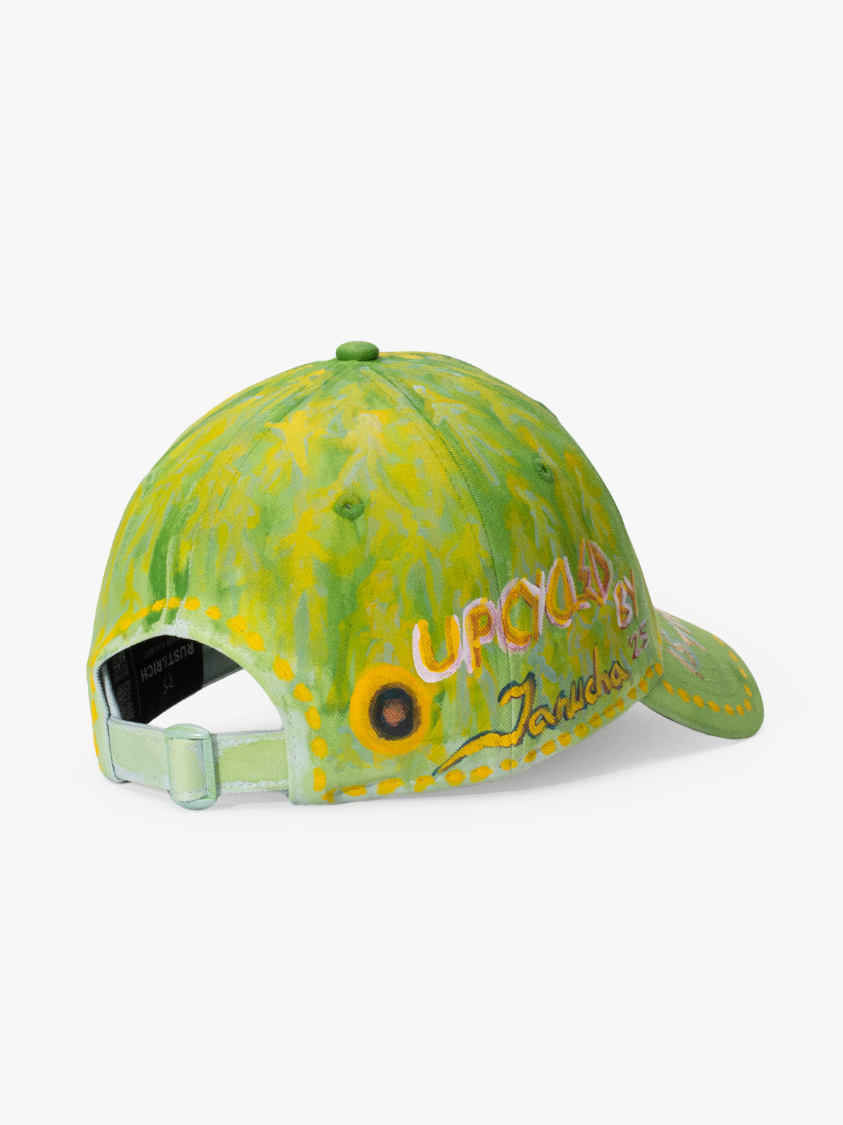 Baseball Cap - Art Collection - Upcycling - Yeşil