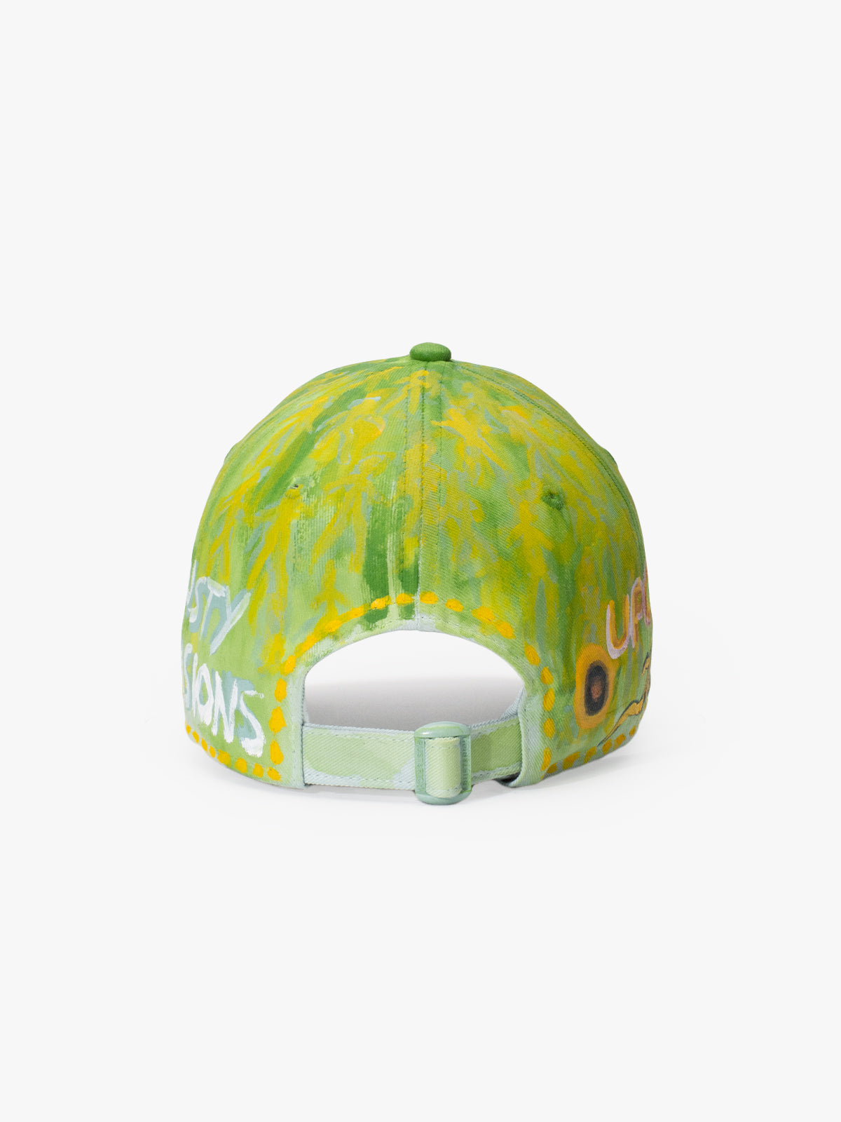 Baseball Cap - Art Collection - Upcycling - Yeşil