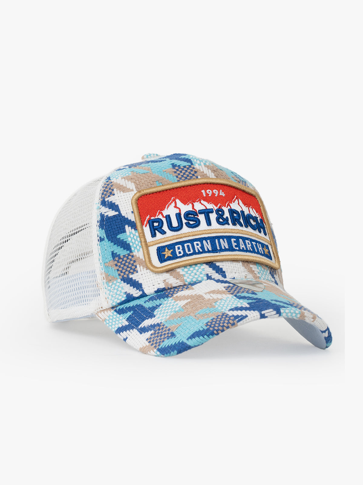 Trucker Hat - Urban Collection - Born In Earth - Mavi
