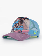 Trucker Hat - Art Collection - Frida - Pembe/Mavi