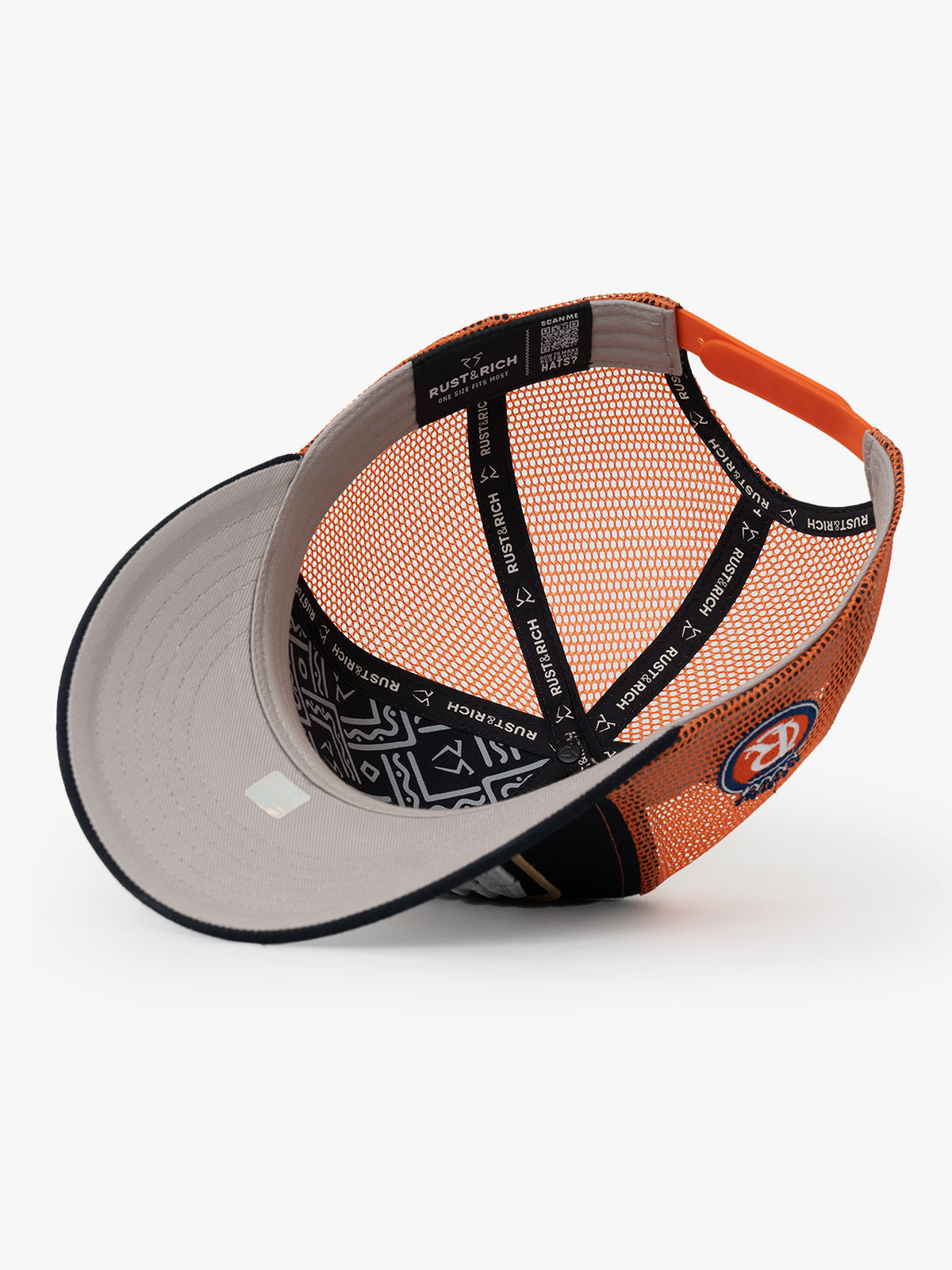 Trucker Hat - Curved Visor - Urban Collection - All Rights Reserved - Lacivert