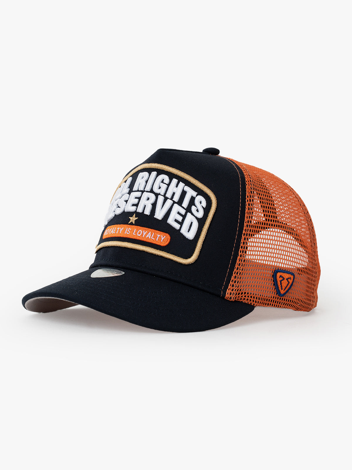 Trucker Hat - Curved Visor - Urban Collection - All Rights Reserved - Lacivert