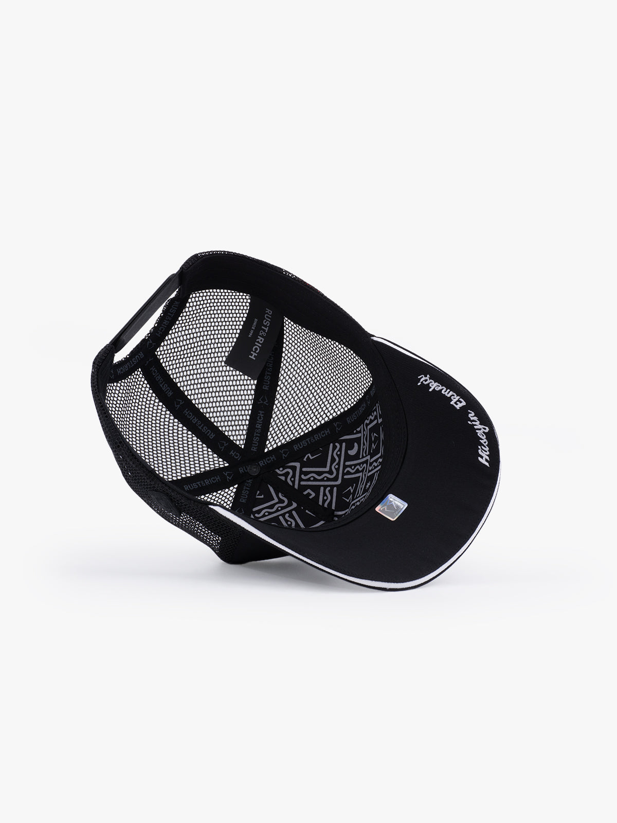 Trucker Hat - Name Collection - Custom Made - Siyah