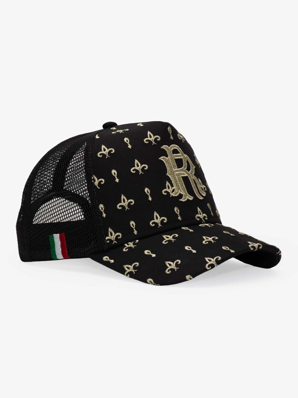 Trucker Hat - Premium Collection - Regalia - Siyah - Gold