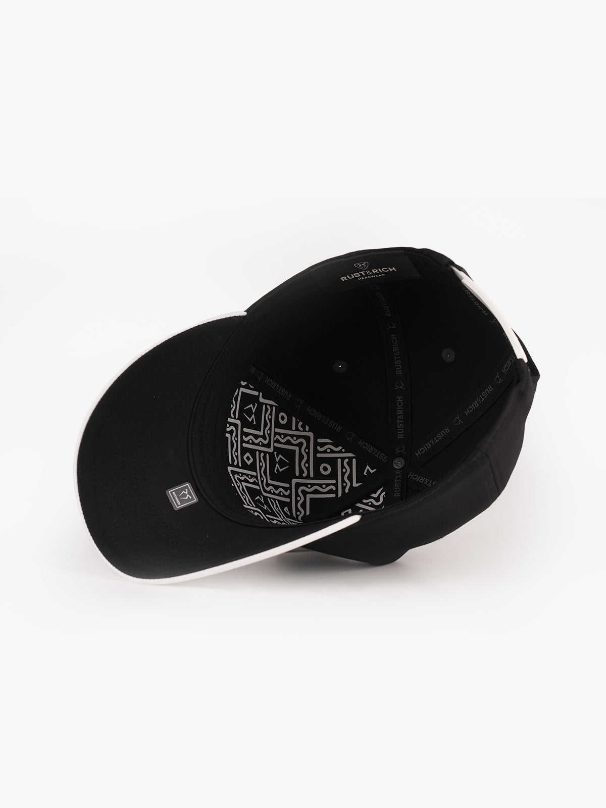 Trucker Hat - Curved Visor - Urban Collection - Contrast - Siyah