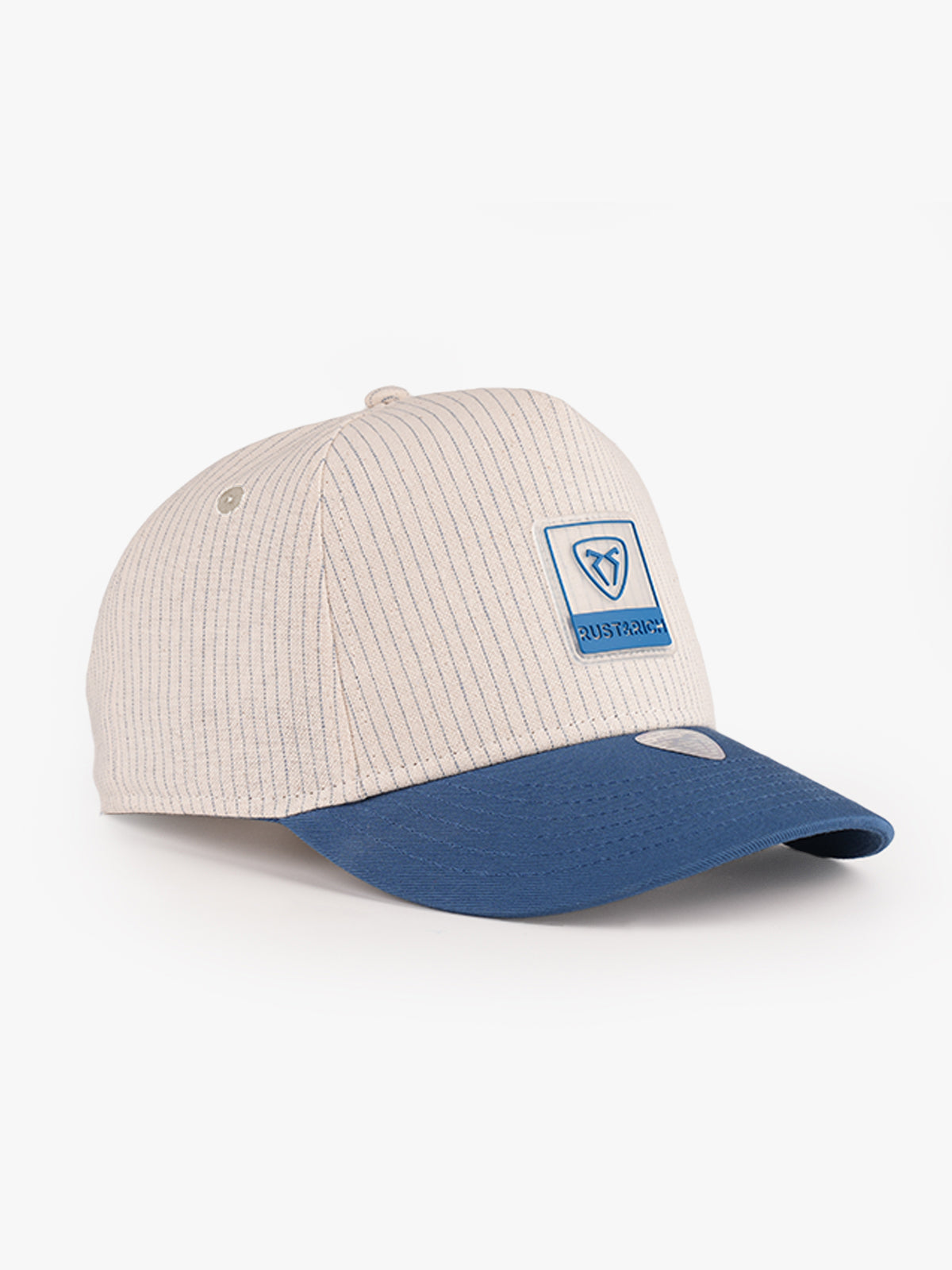 Trucker Hat - Curved Visor - Urban Collection - Contrast - Bej/Mavi