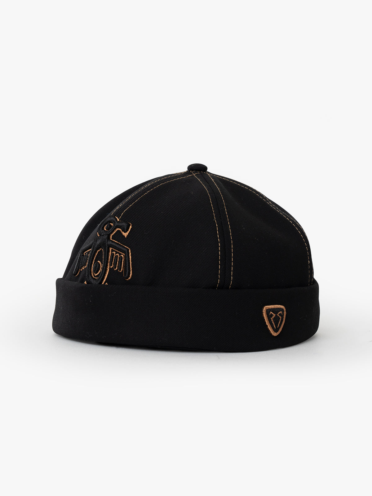 Docker Hat - The Indians Collection - Red Indian - Siyah/Altın