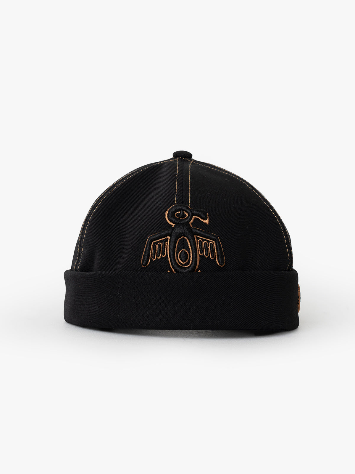 Docker Hat - The Indians Collection - Red Indian - Siyah/Altın