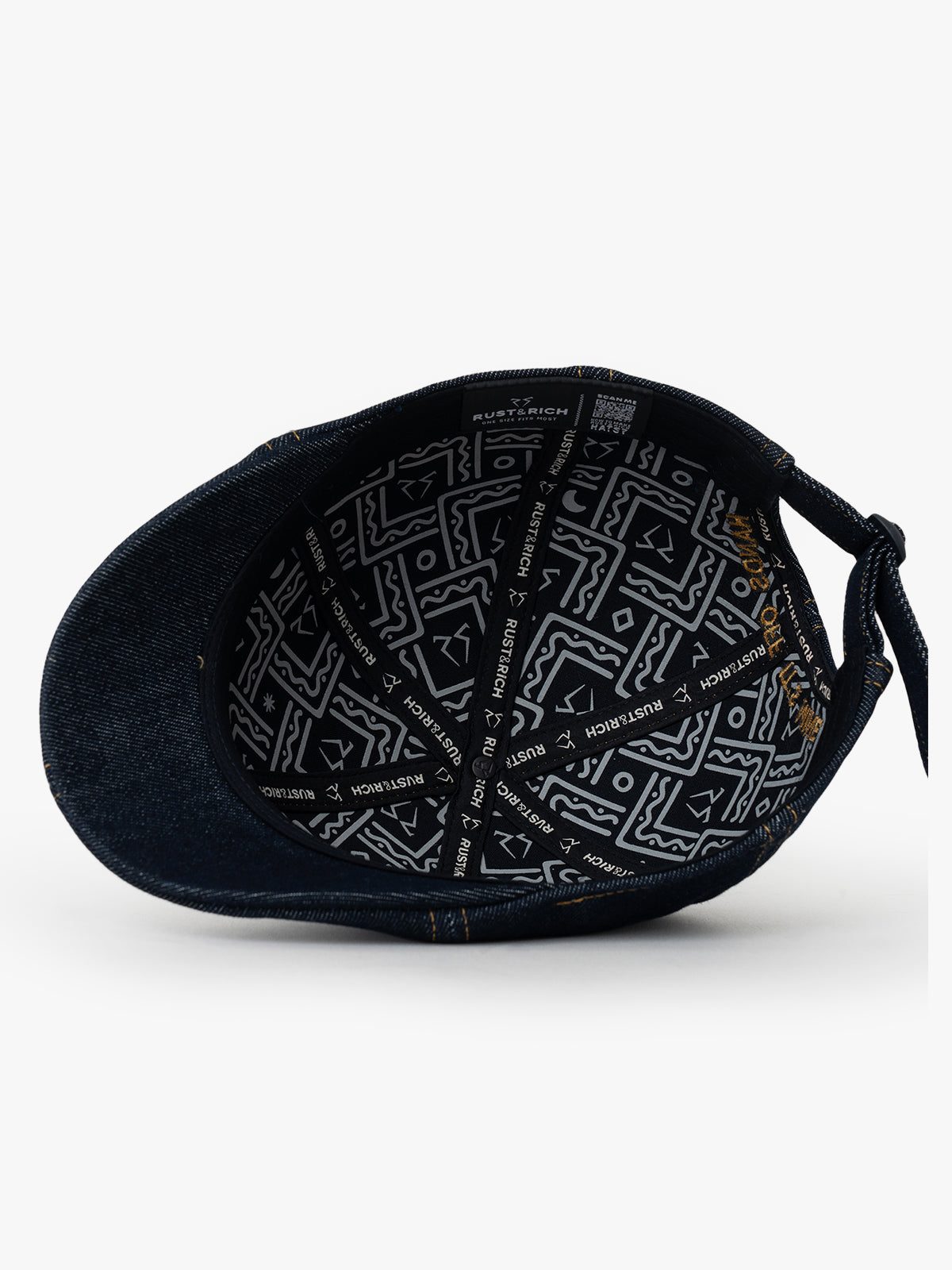 Casket Hat - Urban Collection - Hands Off - Denim