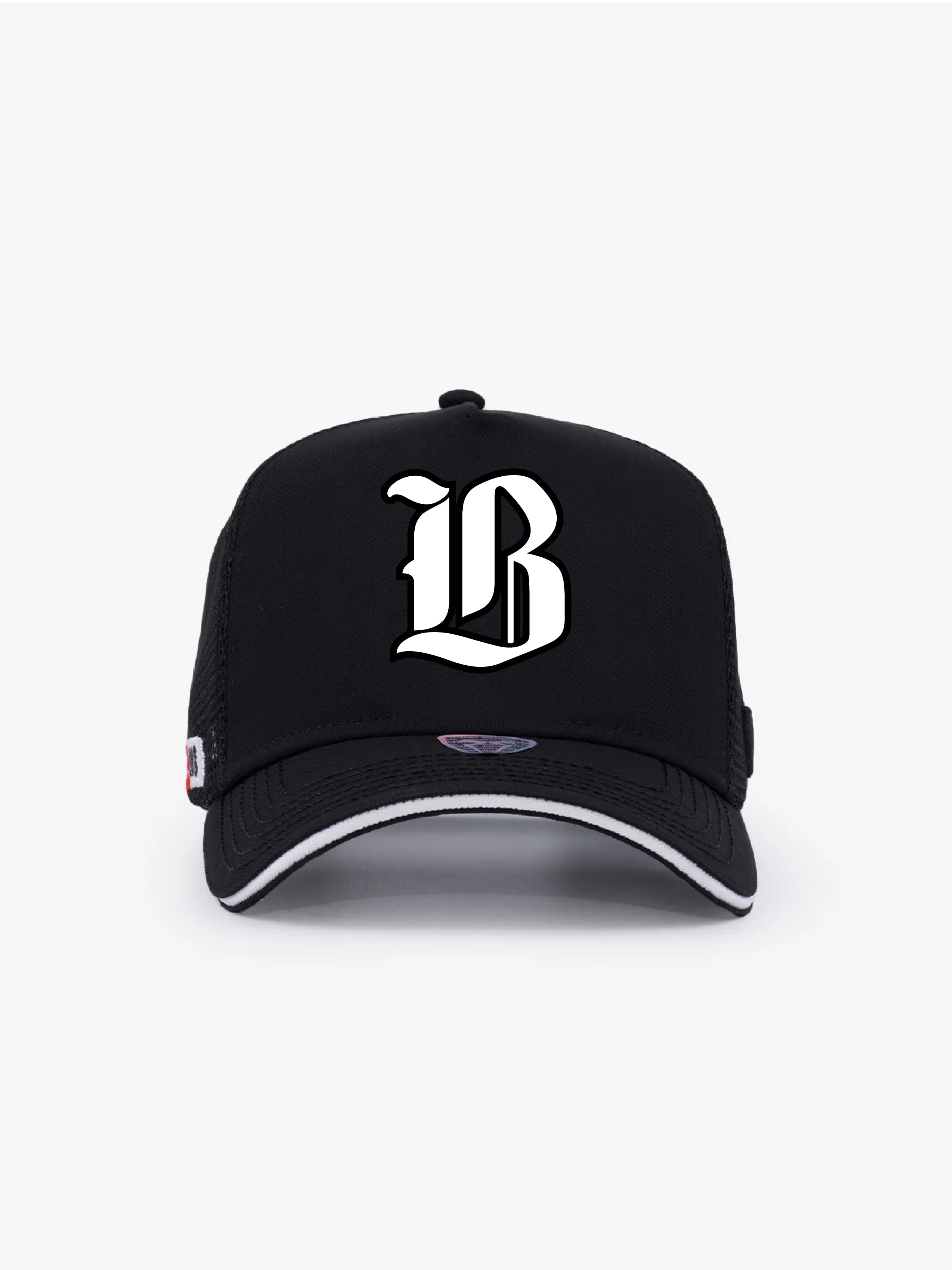 Trucker Hat - Name Collection - Custom Made - Siyah