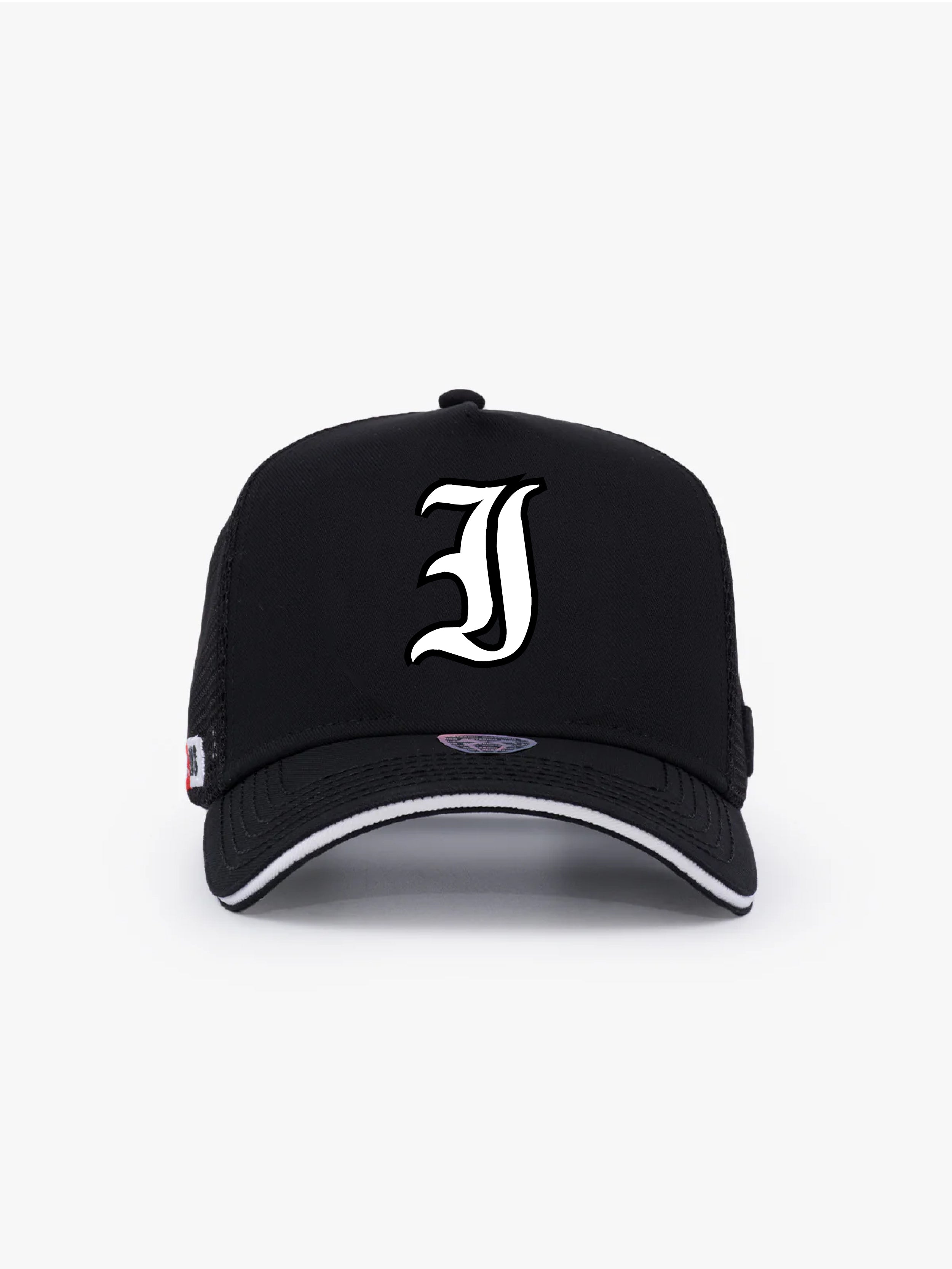 Trucker Hat - Name Collection - Custom Made - Siyah