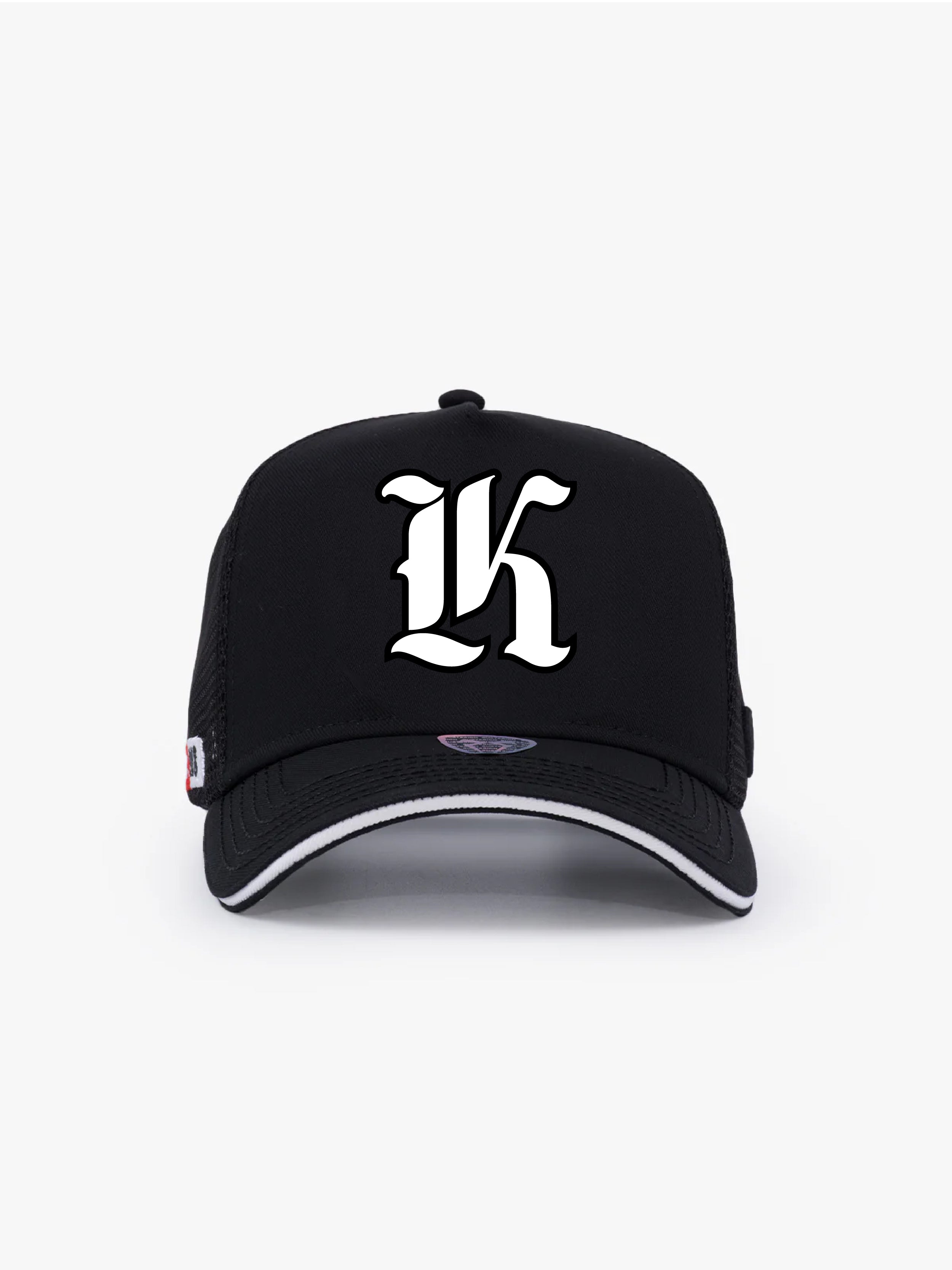 Trucker Hat - Name Collection - Custom Made - Siyah