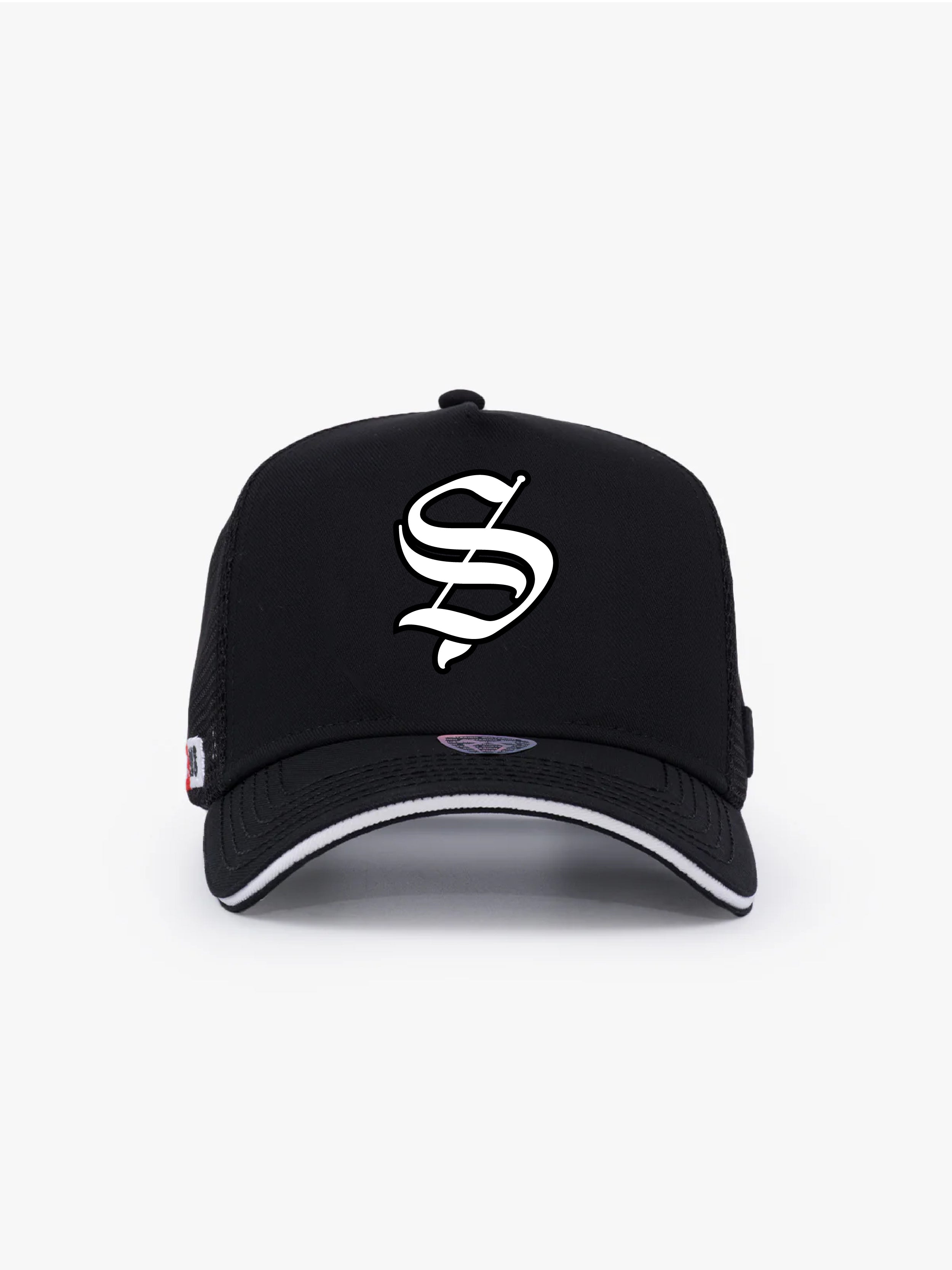 Trucker Hat - Name Collection - Custom Made - Siyah