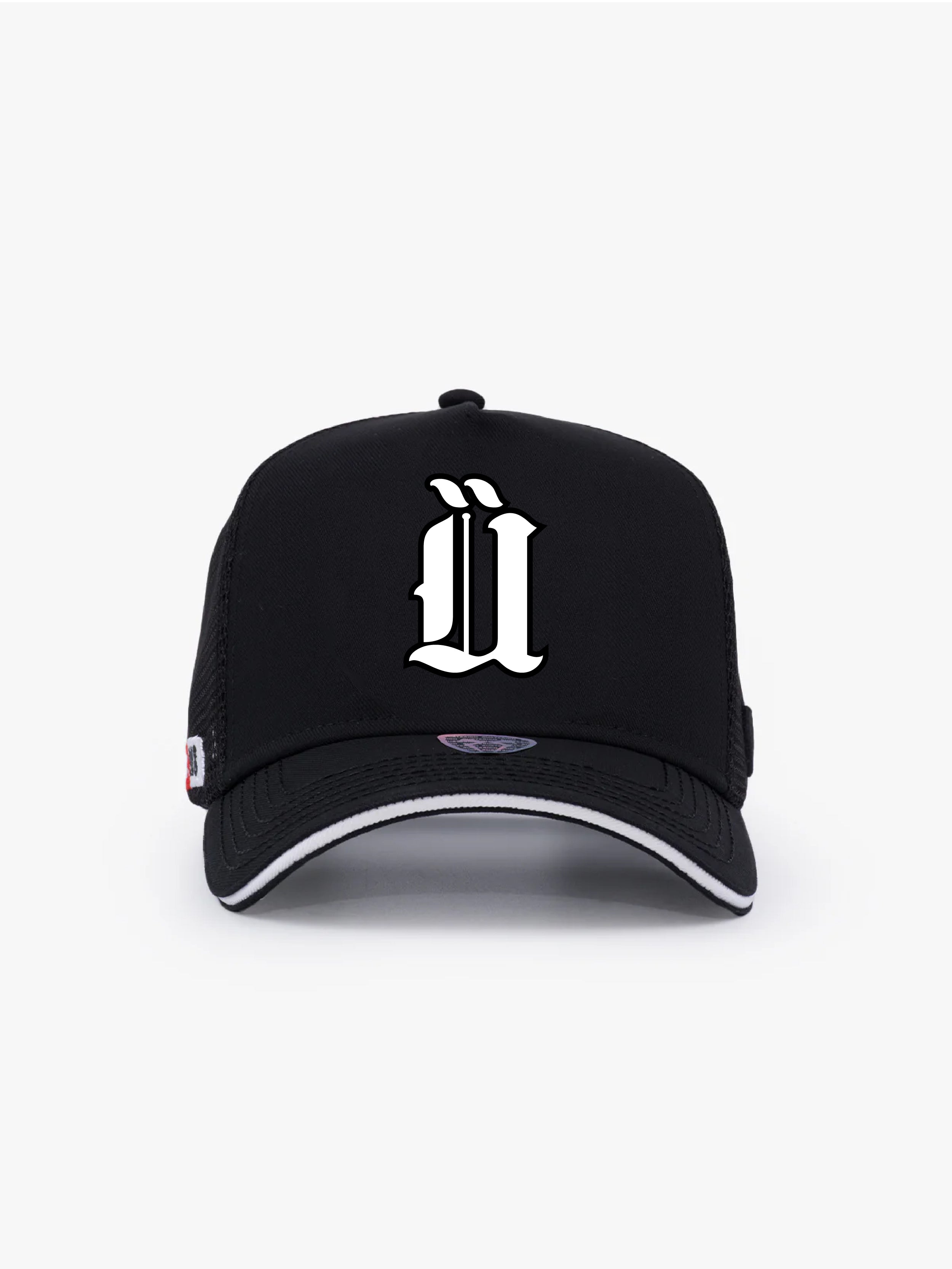 Trucker Hat - Name Collection - Custom Made - Siyah