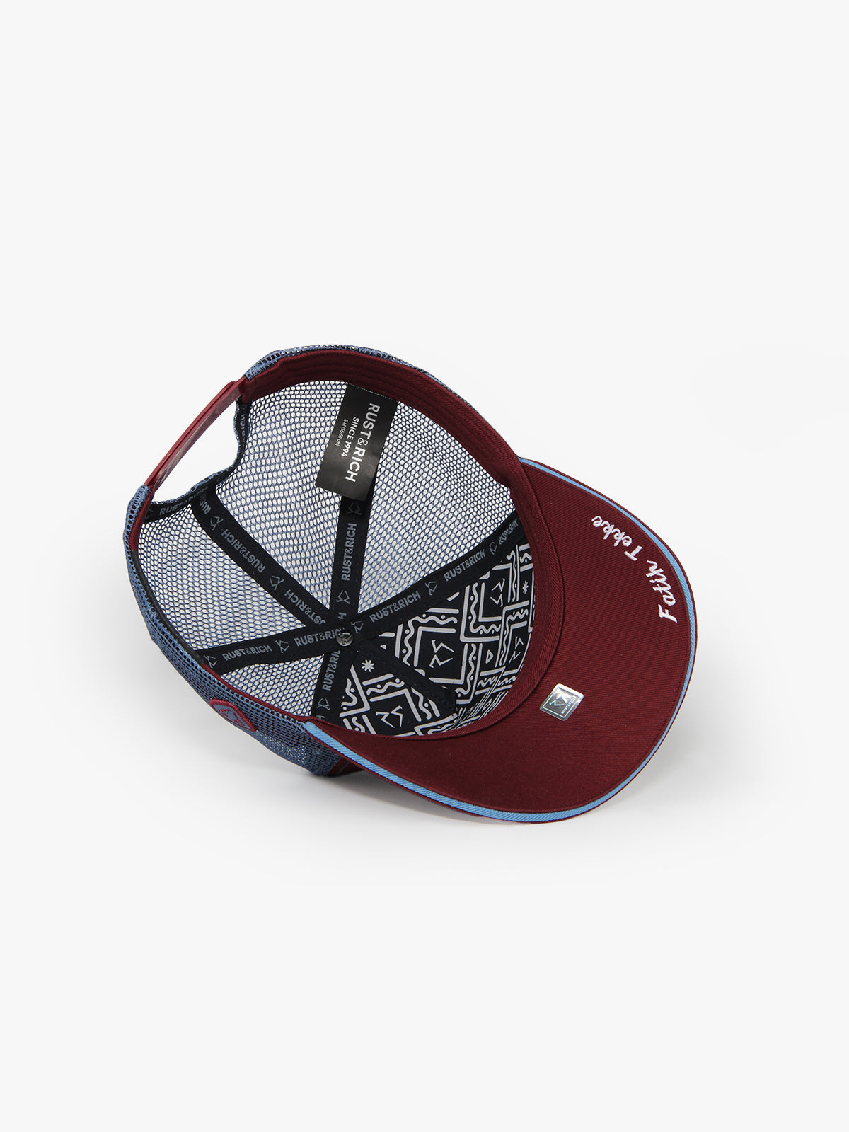 Trucker Hat - Name Collection - Custom Made - Bordo