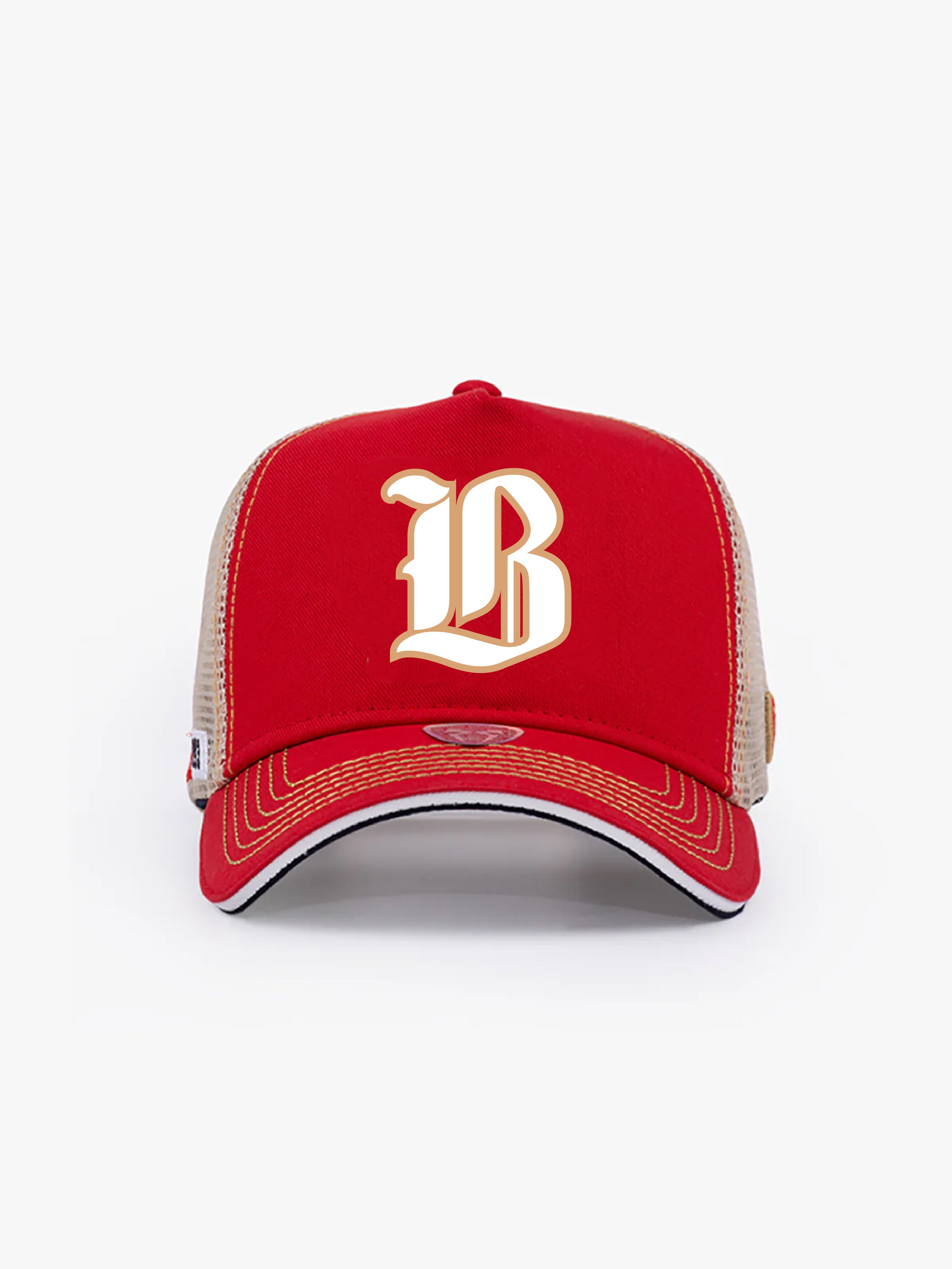 Trucker Hat - Name Collection - Custom Made - Kırmızı