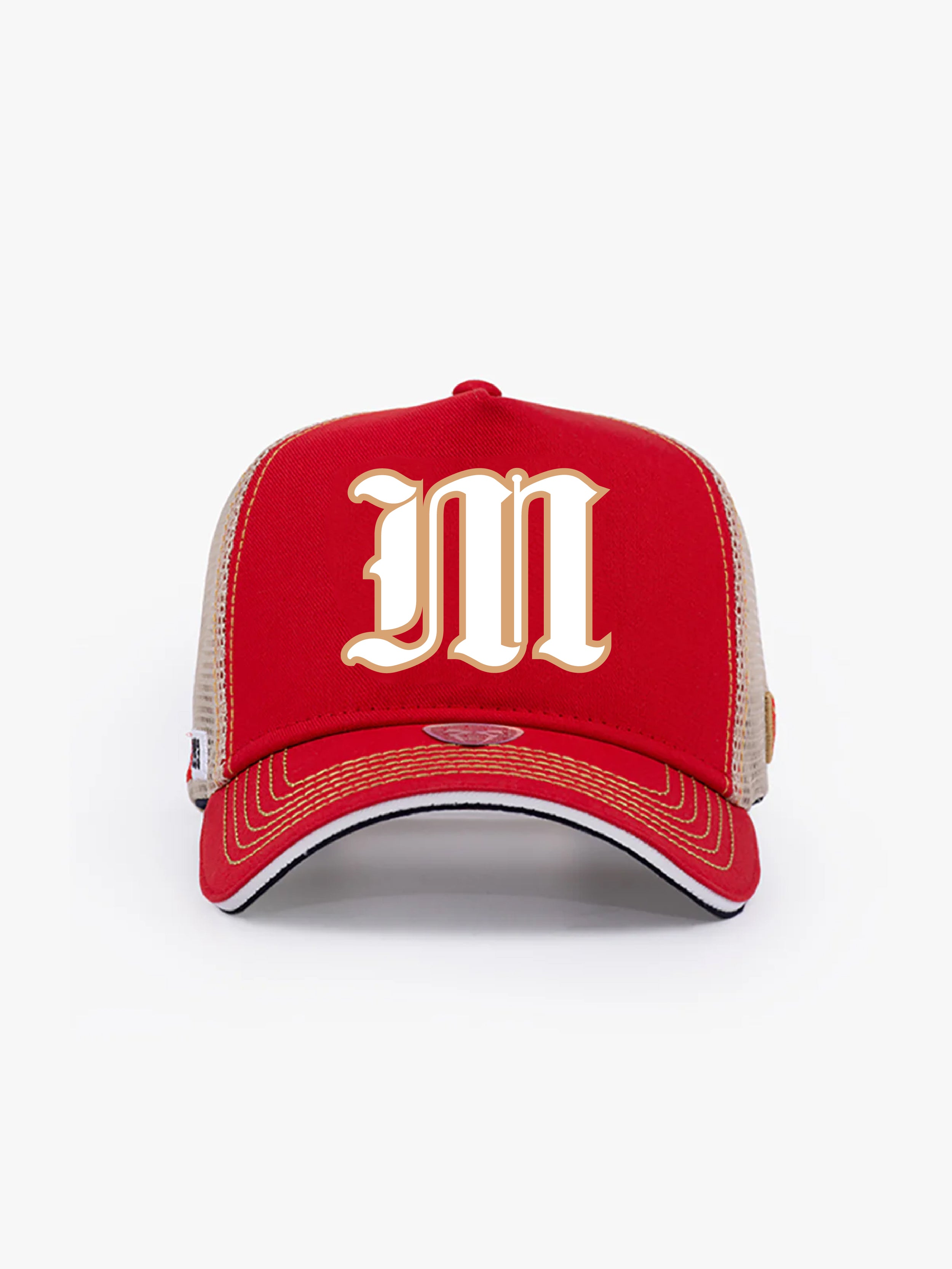 Trucker Hat - Name Collection - Custom Made - Kırmızı