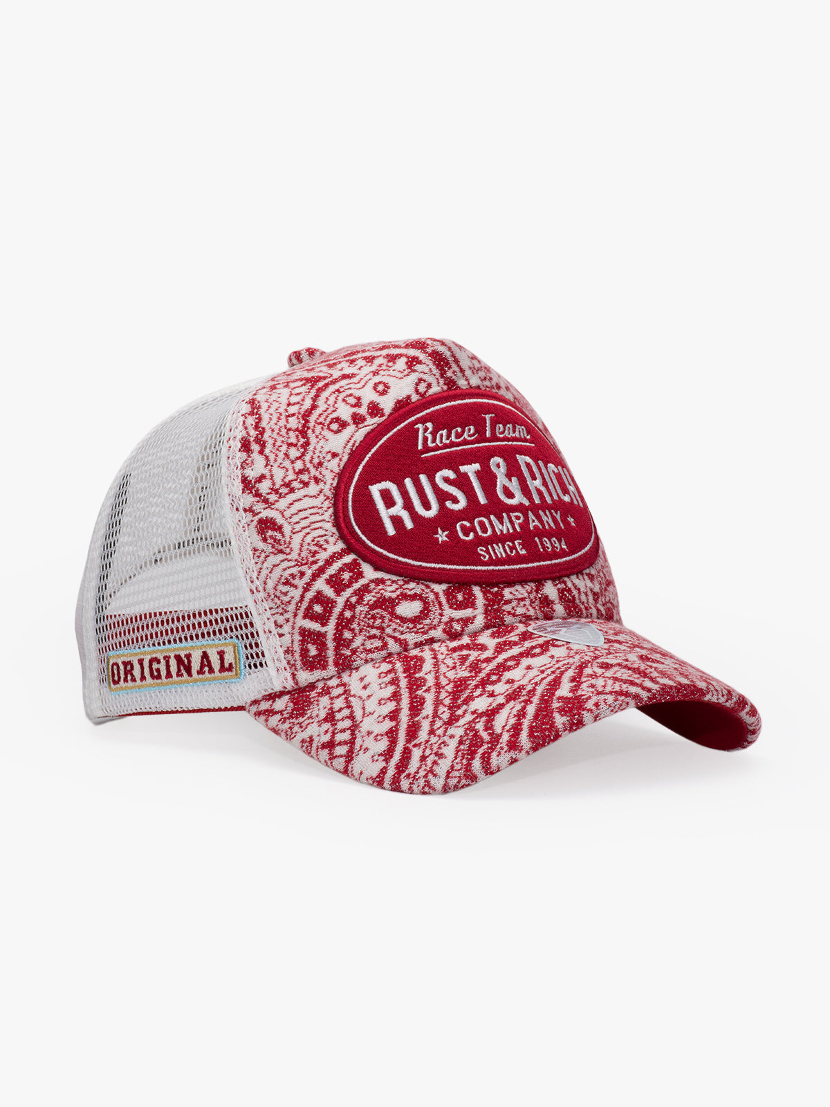 Trucker Hat - Premium Collection - Vintage Race - Bordo