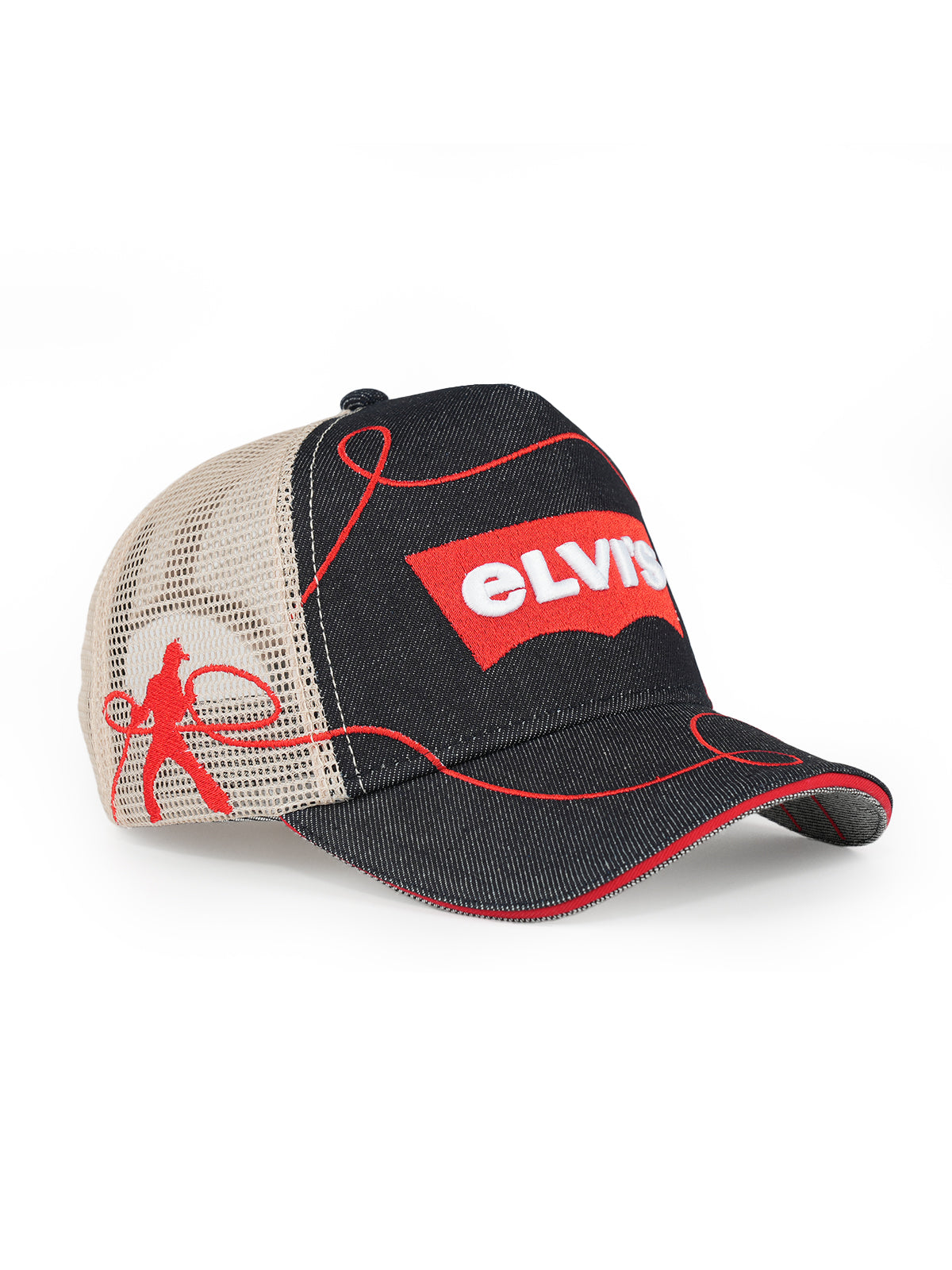 Trucker Hat - Urban Collection - Elvis - Lacivert