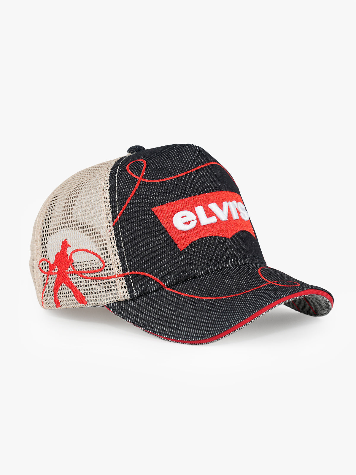 Trucker Hat - Urban Collection - Elvis - Lacivert