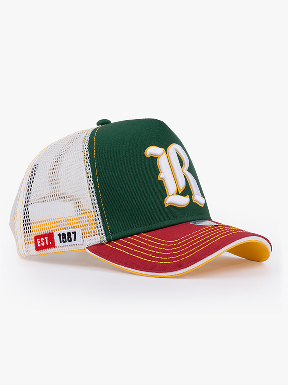 Trucker Hat - Name Collection - Custom Made - Yeşil