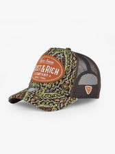 Trucker Hat - Limited Collection - Vintage Race - Yeşil/Kahverengi