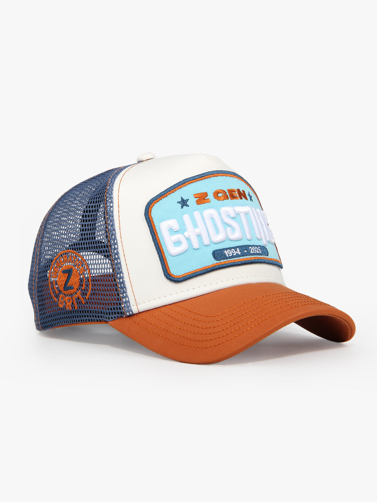 Trucker Hat - Generation Collection - Ghosting - Beyaz