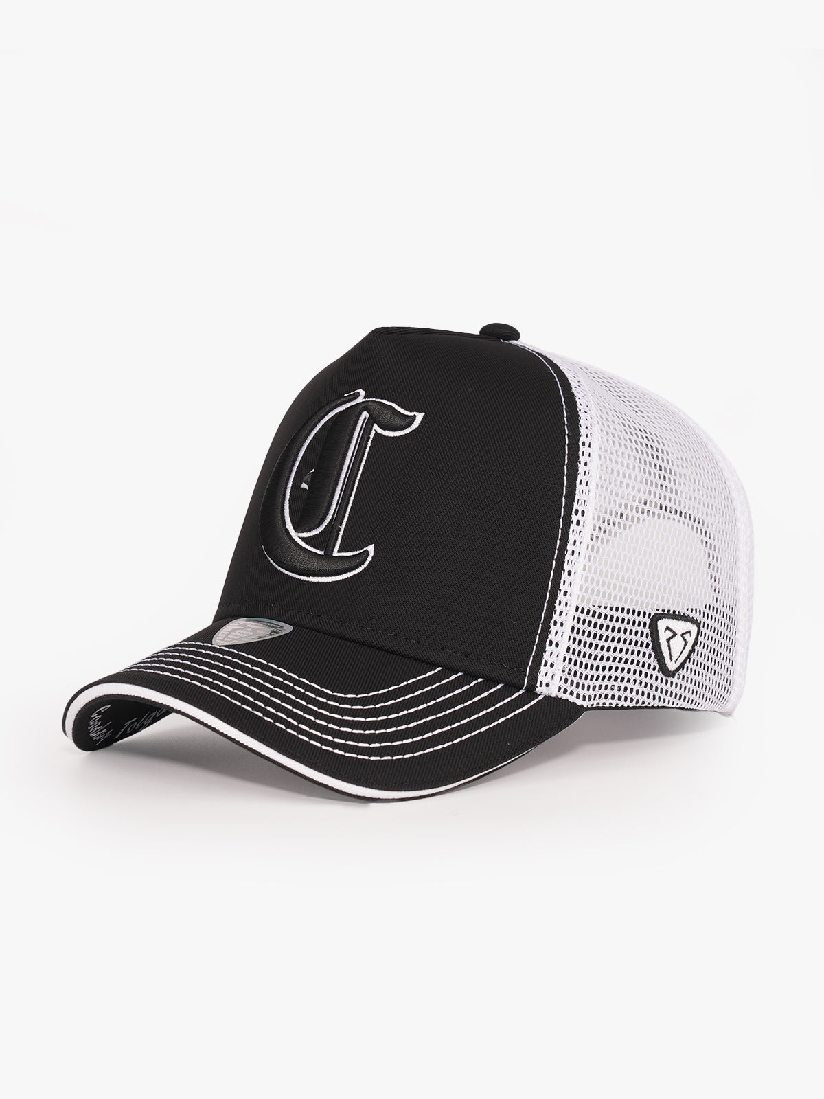 Trucker Hat - Name Collection - Custom Made - Siyah/Beyaz