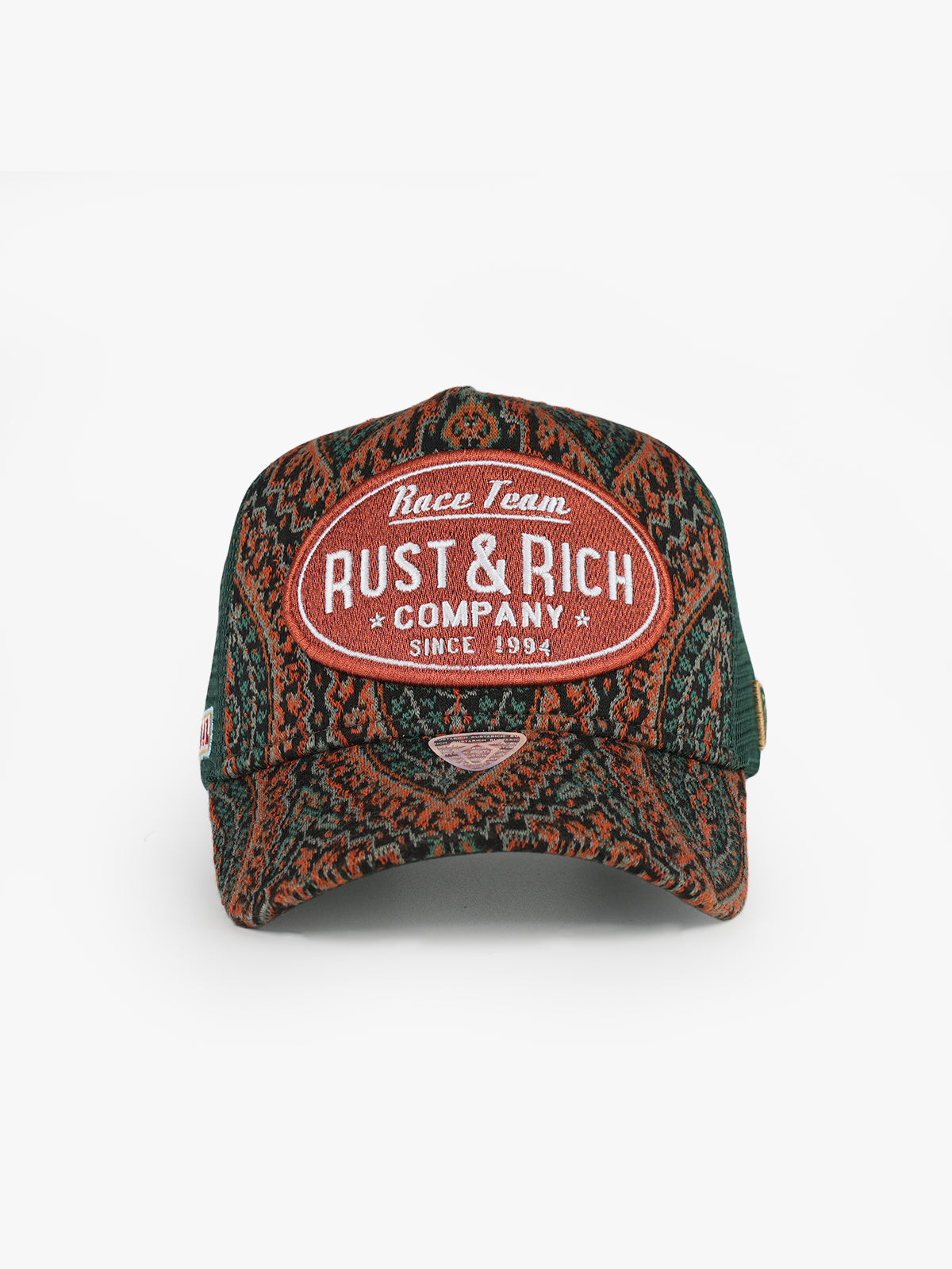 Trucker Hat - Limited Collection - Vintage Race - Taba/Yeşil