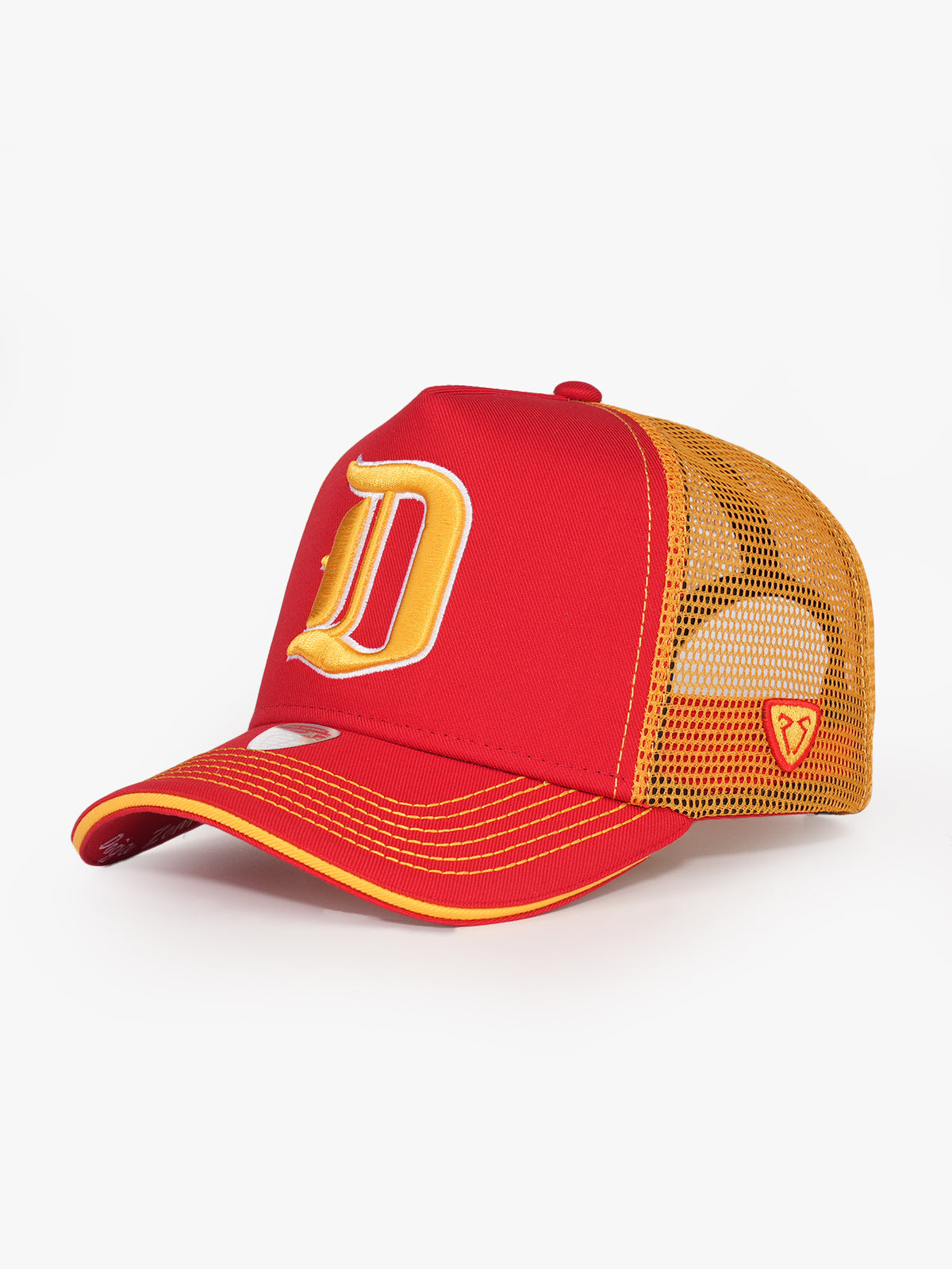 Trucker Hat - Name Collection - Custom Made - Sarı/Kırmızı