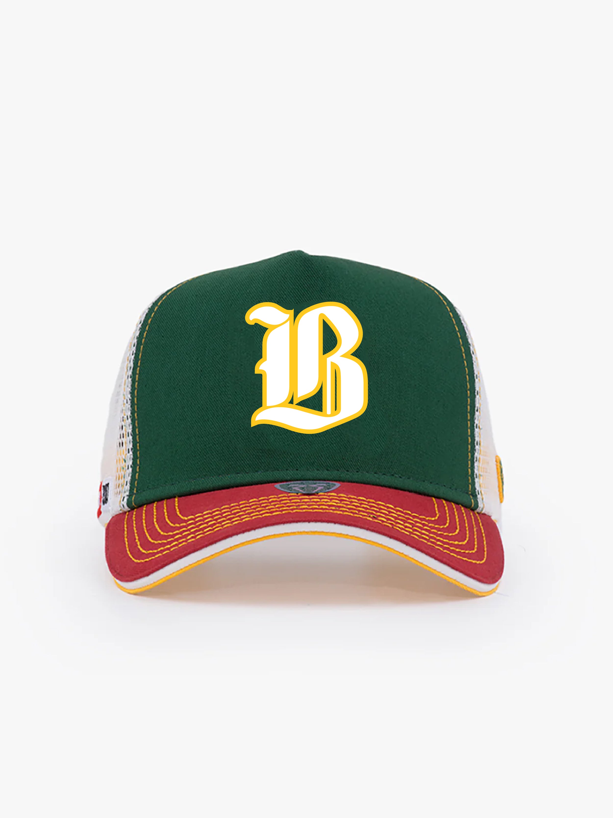 Trucker Hat - Name Collection - Custom Made - Yeşil